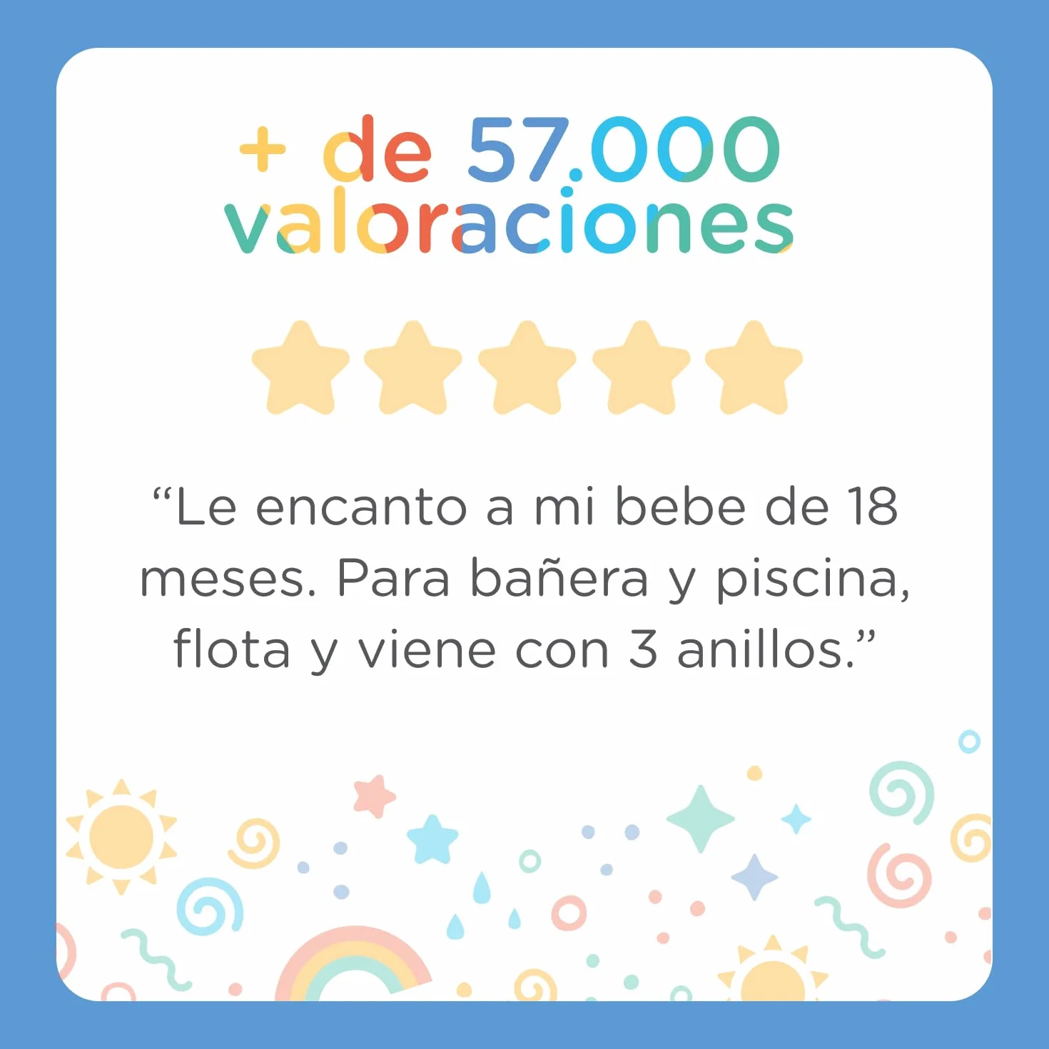 Nuby Pulpo Flotante Juguete de Baño Bebe con Anillos 18+ Meses Violeta