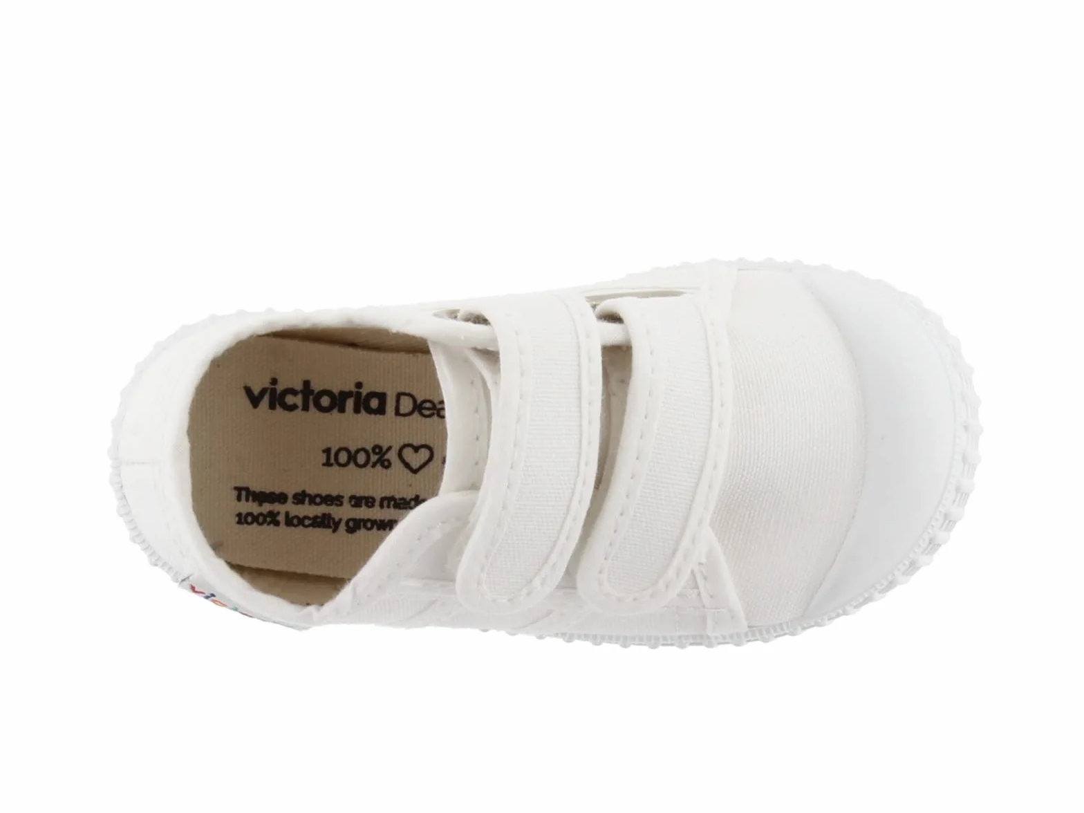 victoria Zapatillas Unisex 1915 Lona & Tiras Adherentes & Refuerzo Puntera 136606 para Niños