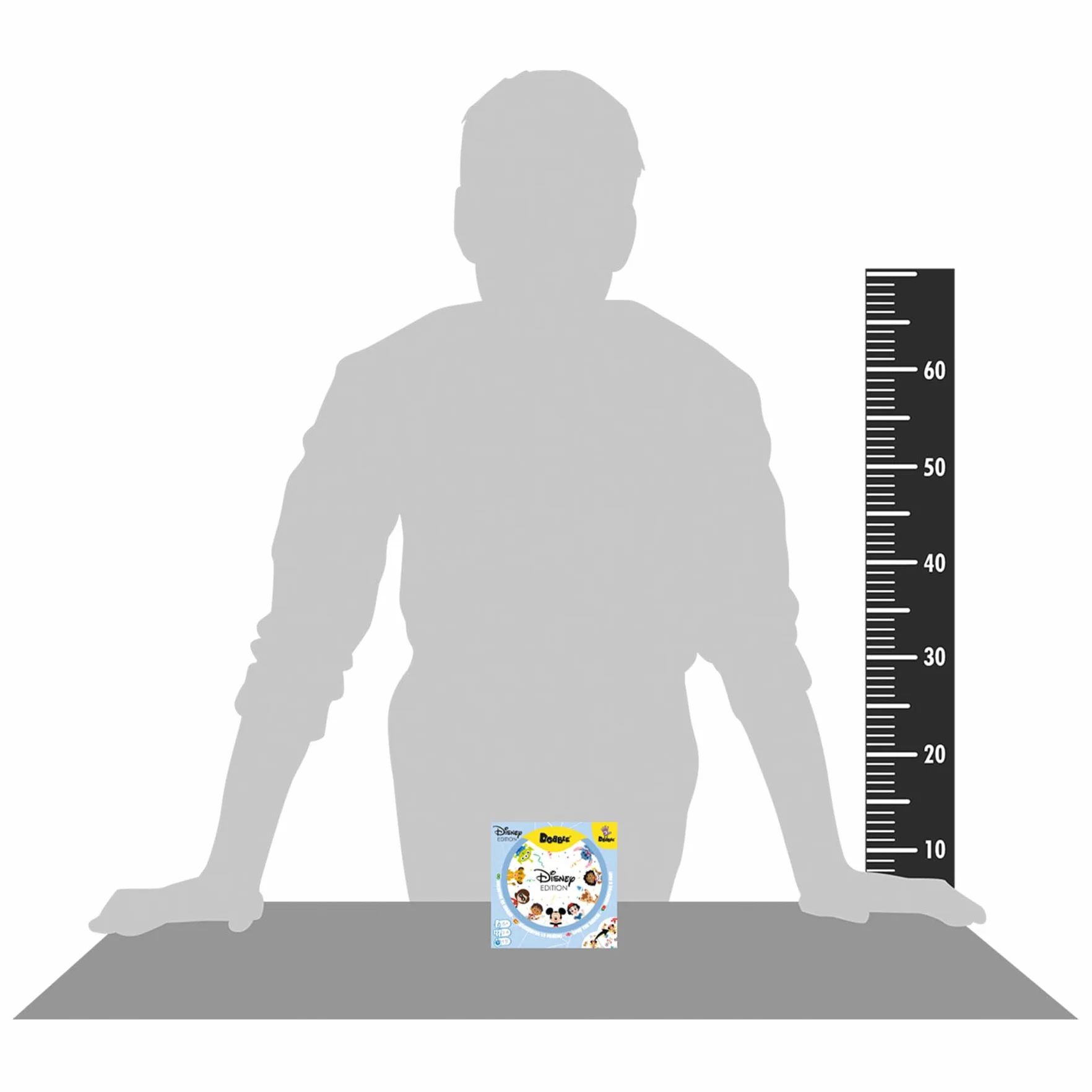 Asmodee Dobble Disney Edition, Juego de Cartas de Acción y Reflejos para Adultos y Niños, A Partir de 6 Años, De 2 a 8 Jugadores, 15 Minutos por Partida, Multilenguaje (Incluye Español)