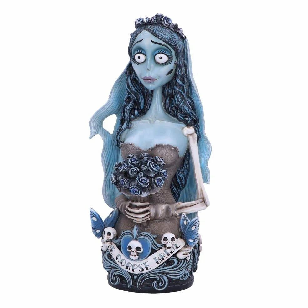 Nemesis Now Busto Emily de Novia cadáver con Licencia Oficial, Azul, 29,3 cm