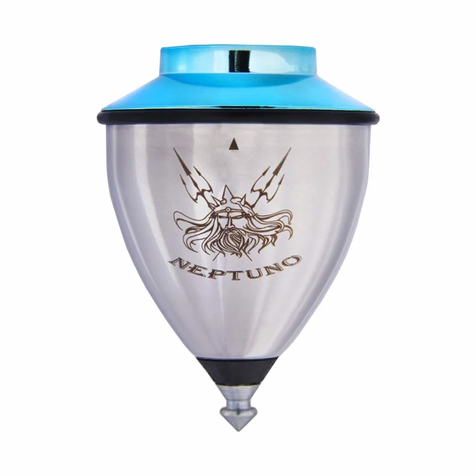 Trompo Neptuno Roller 1 unidad Metal, azul o roja, se envía aleatoriamente