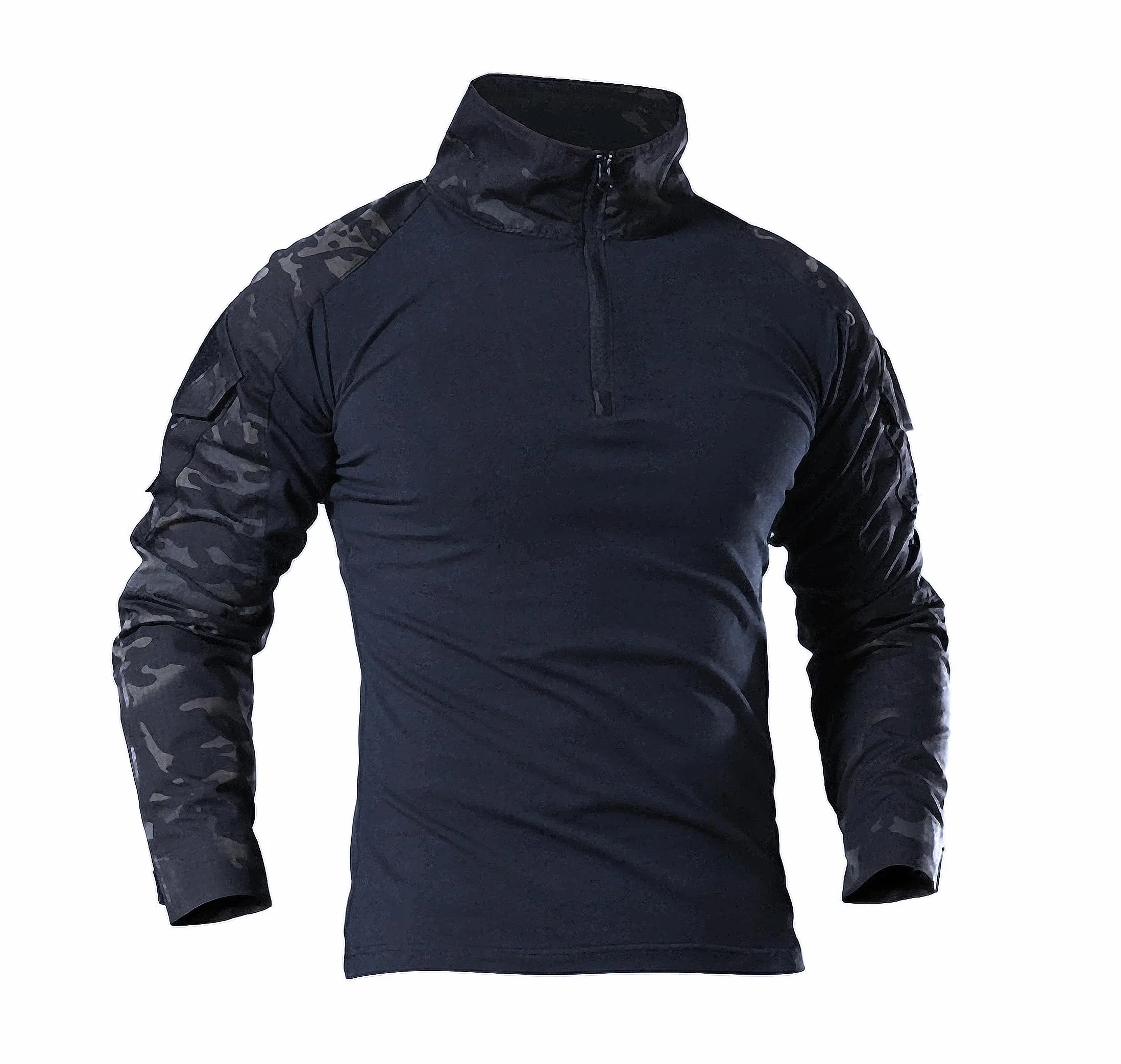 Camisas Tácticas Airsoft Paintball BDU Manga Larga Camo Caza