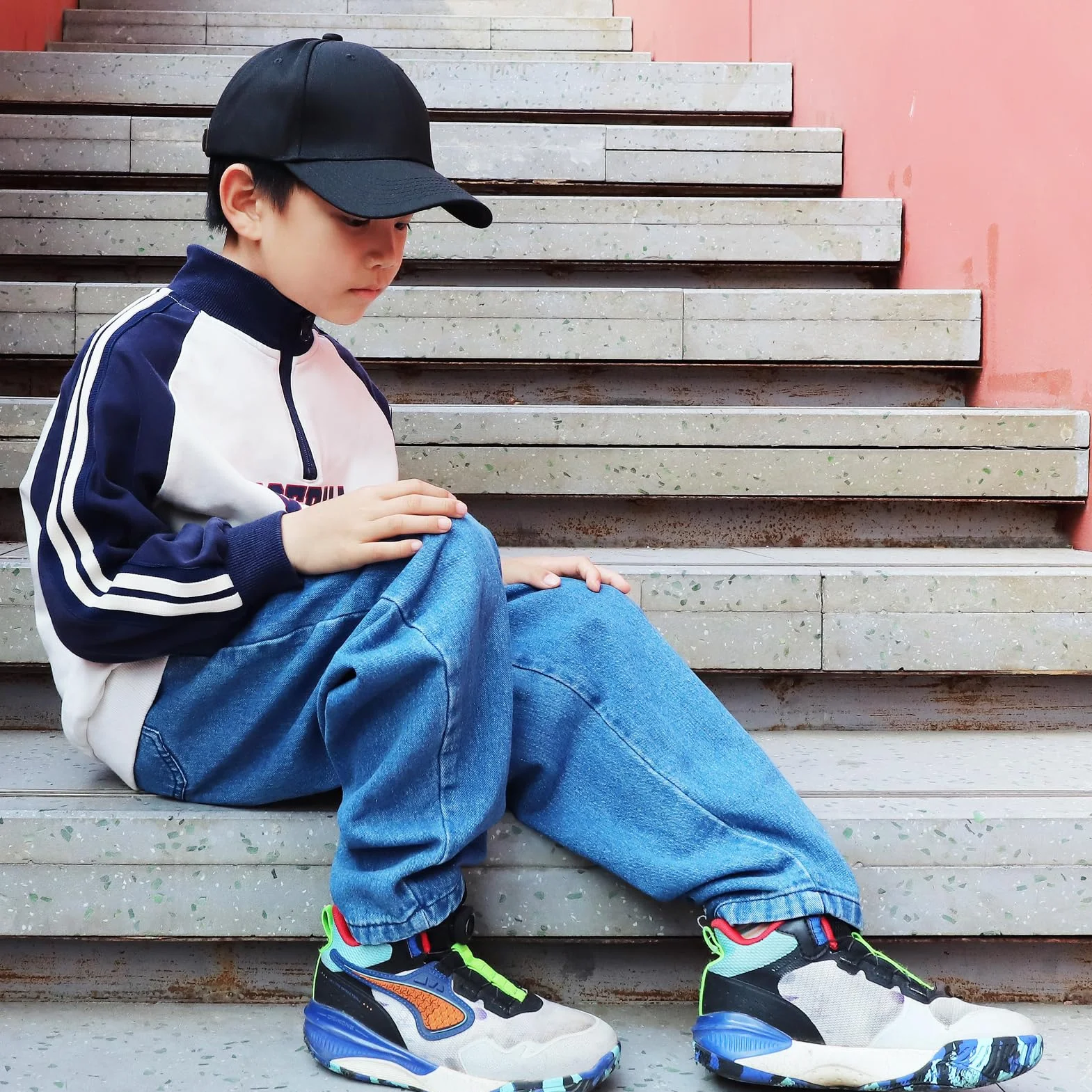 Gorra de Béisbol para Niños Unisex Infantil Ajustable 3-10 Años