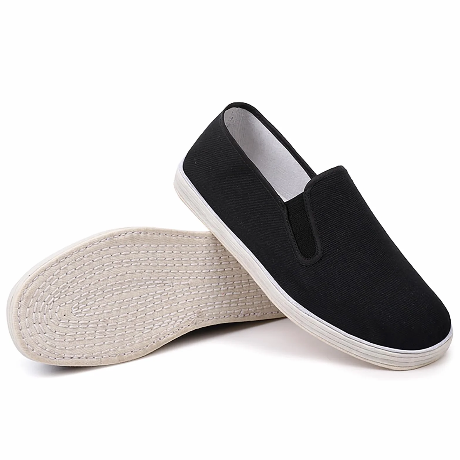 Zapatos de Tai Chi Kung Fu Calzado de Artes Marciales Tradicionales Antideslizantes de Tela