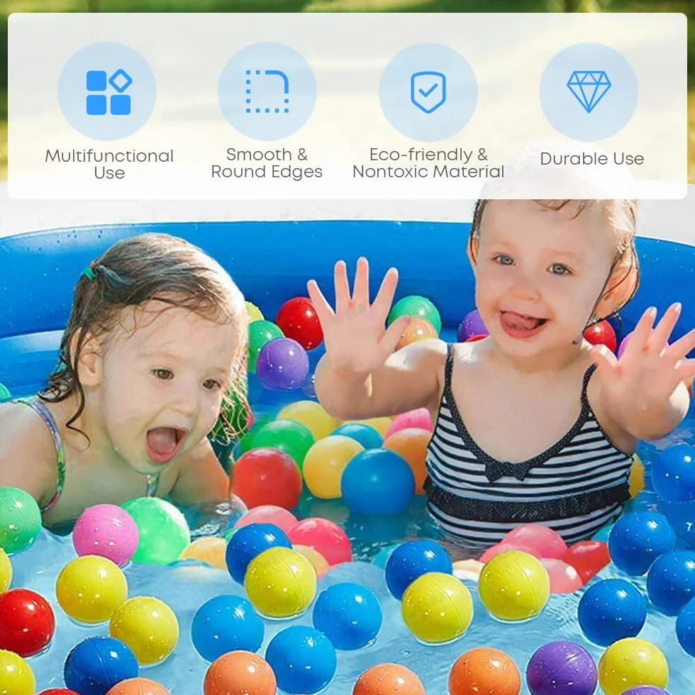 GALAXYER Piscina Hinchable, Piscina Hinchable Familiar de 3 Anillos para niños pequeños y Adultos, Piscina de jardín Exterior Interior, 210 x 135 x 60 cm