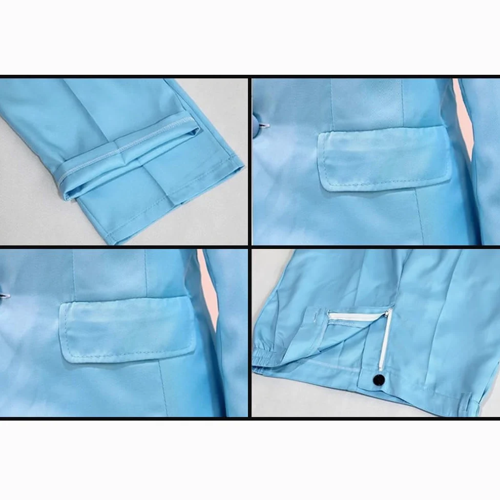 Zhongkaihua Sousuke Shima Disfraz de anime para cosplay, uniforme escolar, Mitsumi Iwakura, disfraz de chaqueta de corbata, disfraz de Halloween