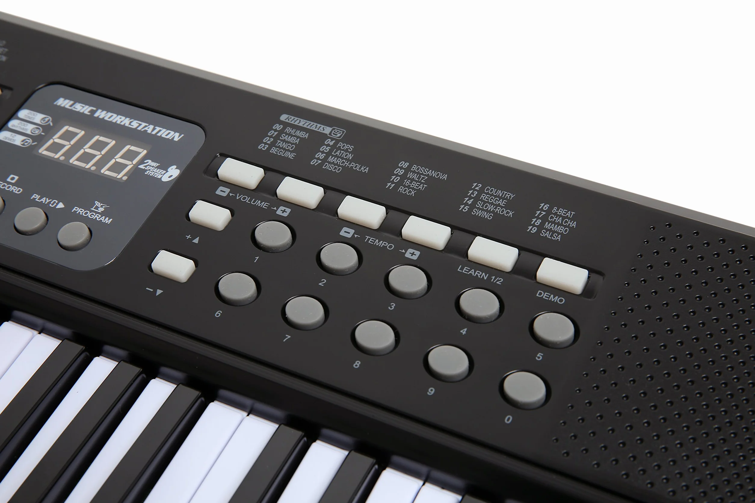 Axman LP5450- Teclado/keyboard con micrófono y conector de alimentación