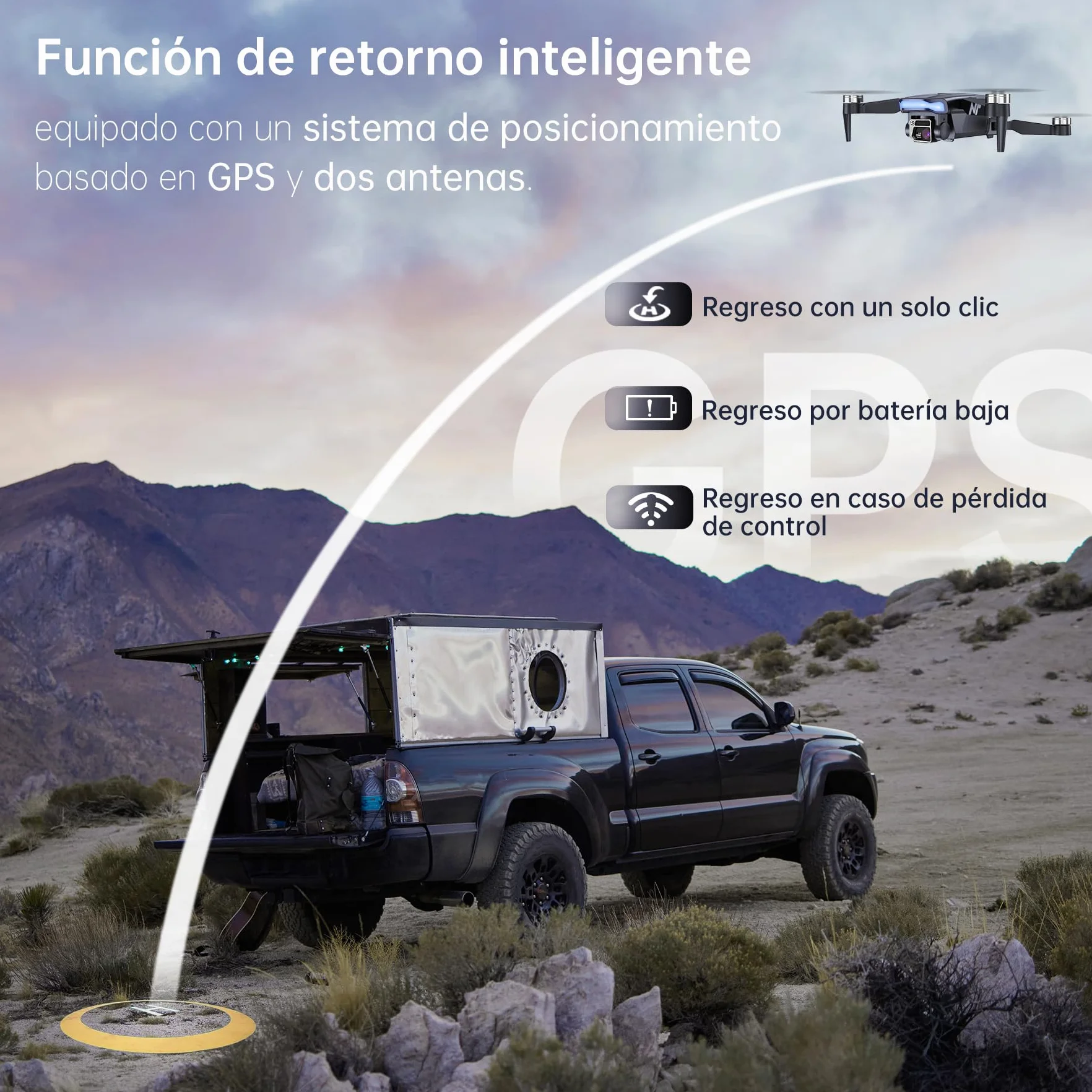 NAFYRE N11 PRO Dron GPS con Cámara 4K HD 90 min vuelo motor sin escobillas transmisión 5G FPV