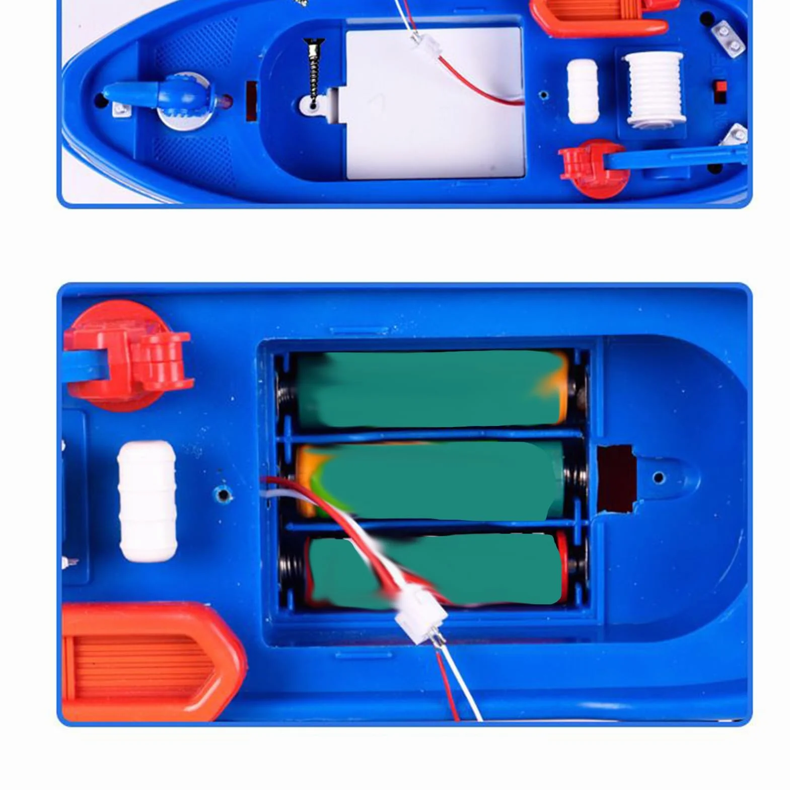 de baño para Botes para niños pequeños: Juguetes de bañera interactivos con Luces y Sonido, Juego de Botes de pulverización de Agua | Barco de eléctrico Flotante para niños pequeños, d