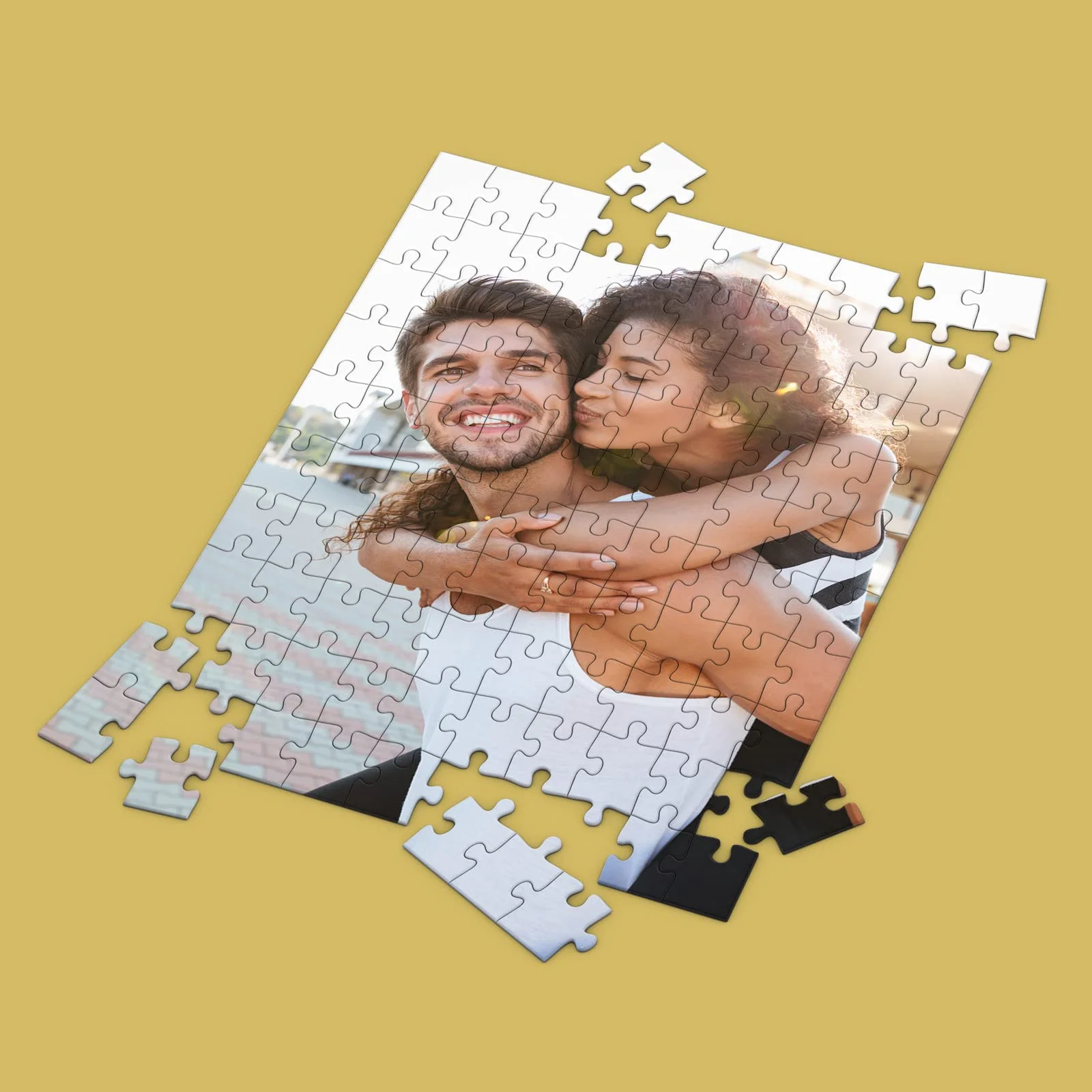 Puzzle Personalizado 100 Piezas con Foto y Texto, Regalo Original