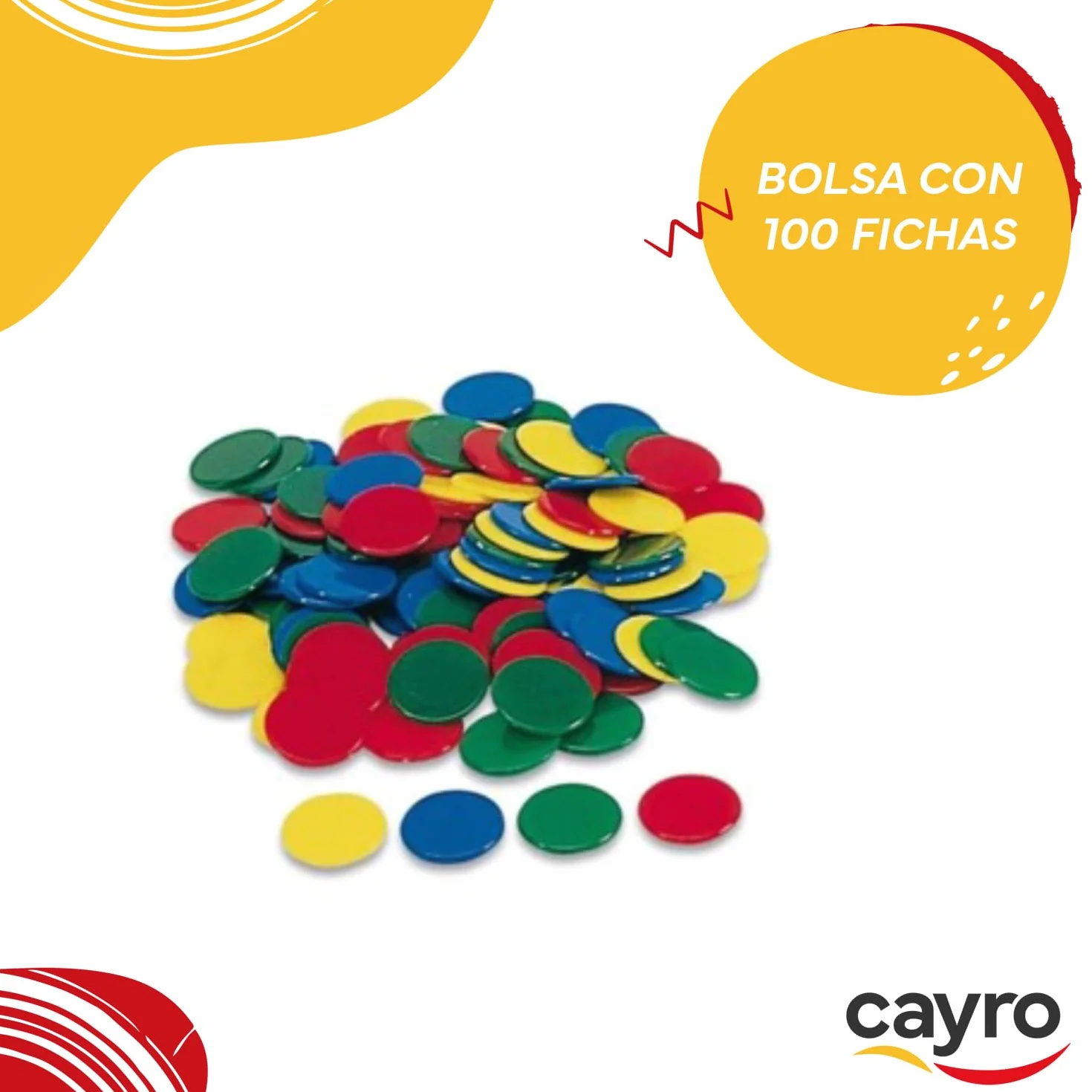Cayro-009 Juguete Juego Infantil, Multicolor (009)