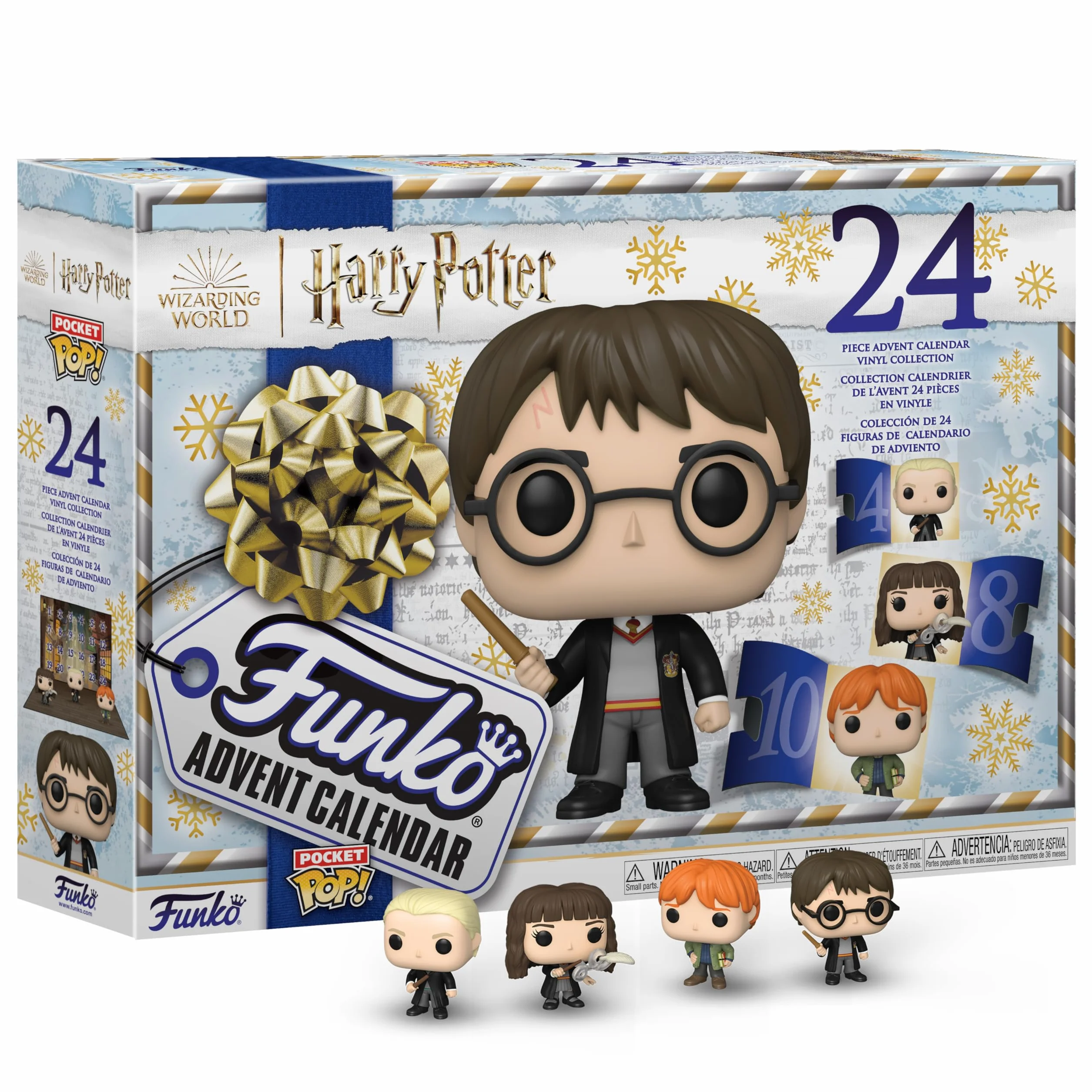 Funko Advent Calendar: Harry Potter - Rubeus Hagrid - 24 Días de Sorpresas - Minifigura de Vinilo Coleccionables - Caja Misteriosa - Idea de Regalo - Holiday Xmas para Chicas y Chicos