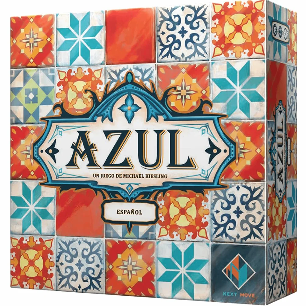 Asmodee Azul, Juego de Mesa de Colocación de Losetas y Estrategia para Adultos y Familias, Decora el Palacio Real de Évora, A Partir de 8 Años, De 2 a 4 Jugadores, 30-45 Minutos por Partida, Español