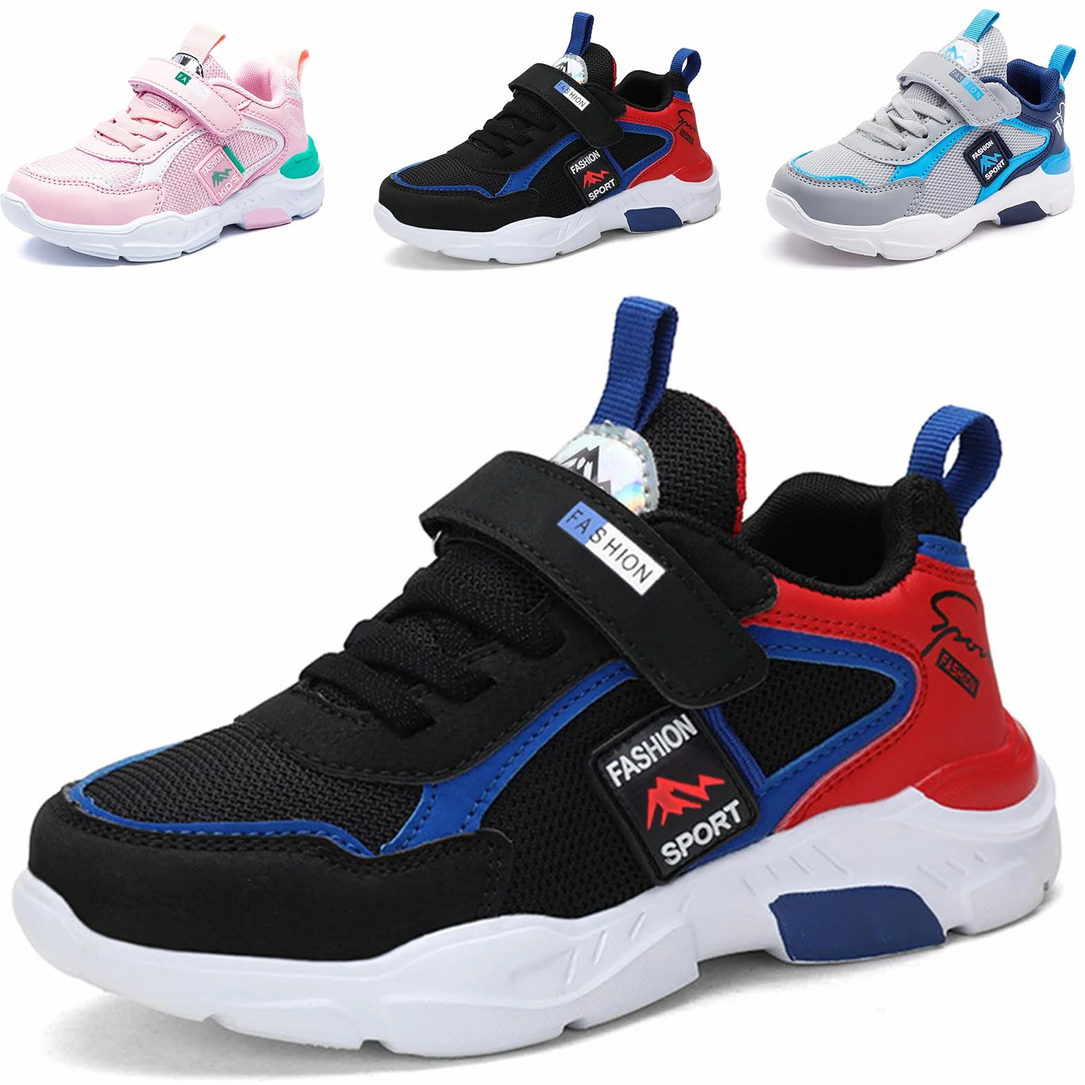 Zapatillas Deportivas para Niños Niñas Transpirables Antideslizantes Unisex 26EU-37EU