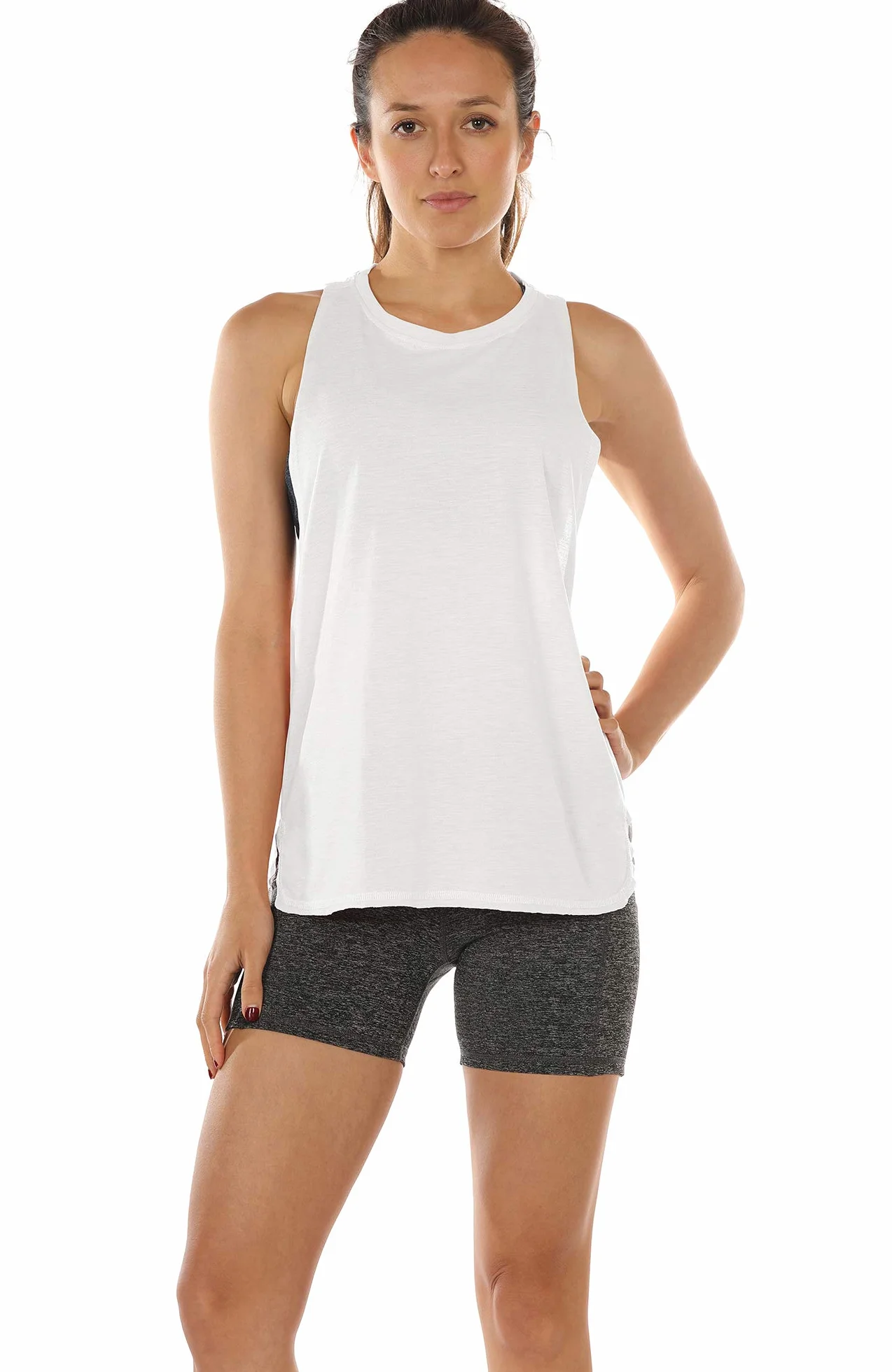 icyzone Tank Tops Camiseta de fitness Mujer
