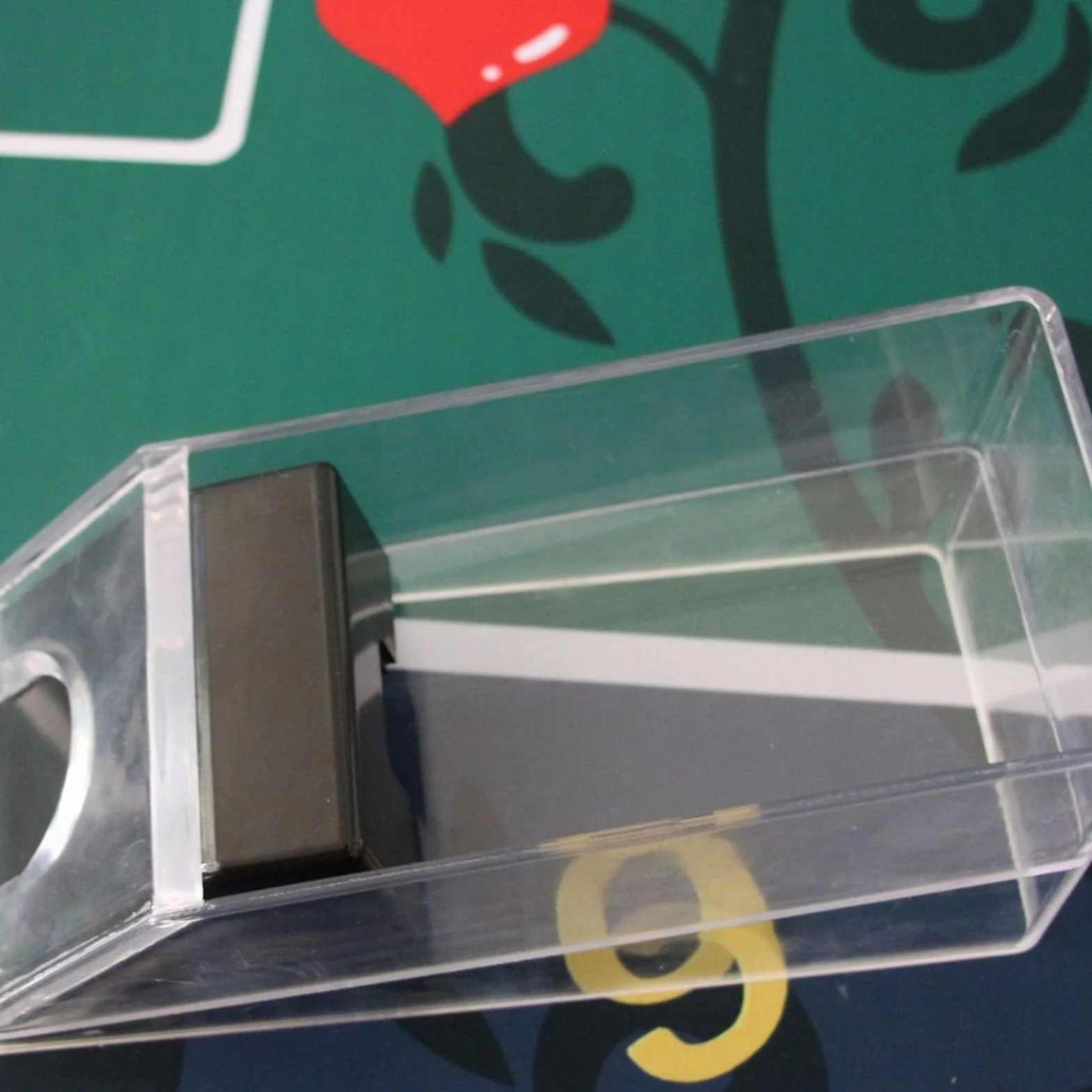 Dispensador de Cartas - Distribuidor de de 4/6 Barajas | Dispensador de Tarjetas Reutilizables | Accesorio de Mesa de Juegos de para Home Party Club, Blackjack Table Poker