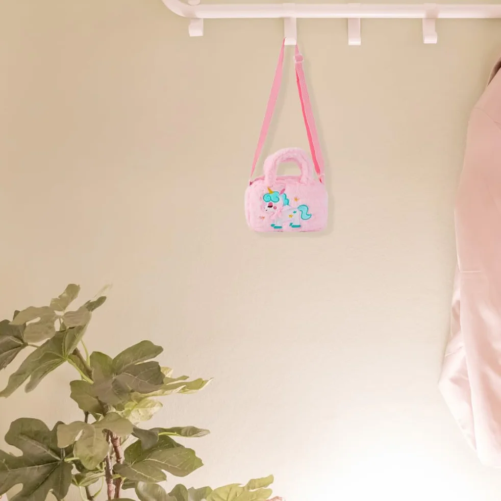 Holibanna Bolso Bandolera Unicornio Ajustable Resistente Niñas