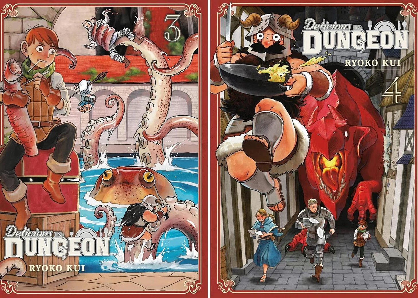 Set de Manga Delicious in Dungeon Vol. 1-14 de Ryoko Kui