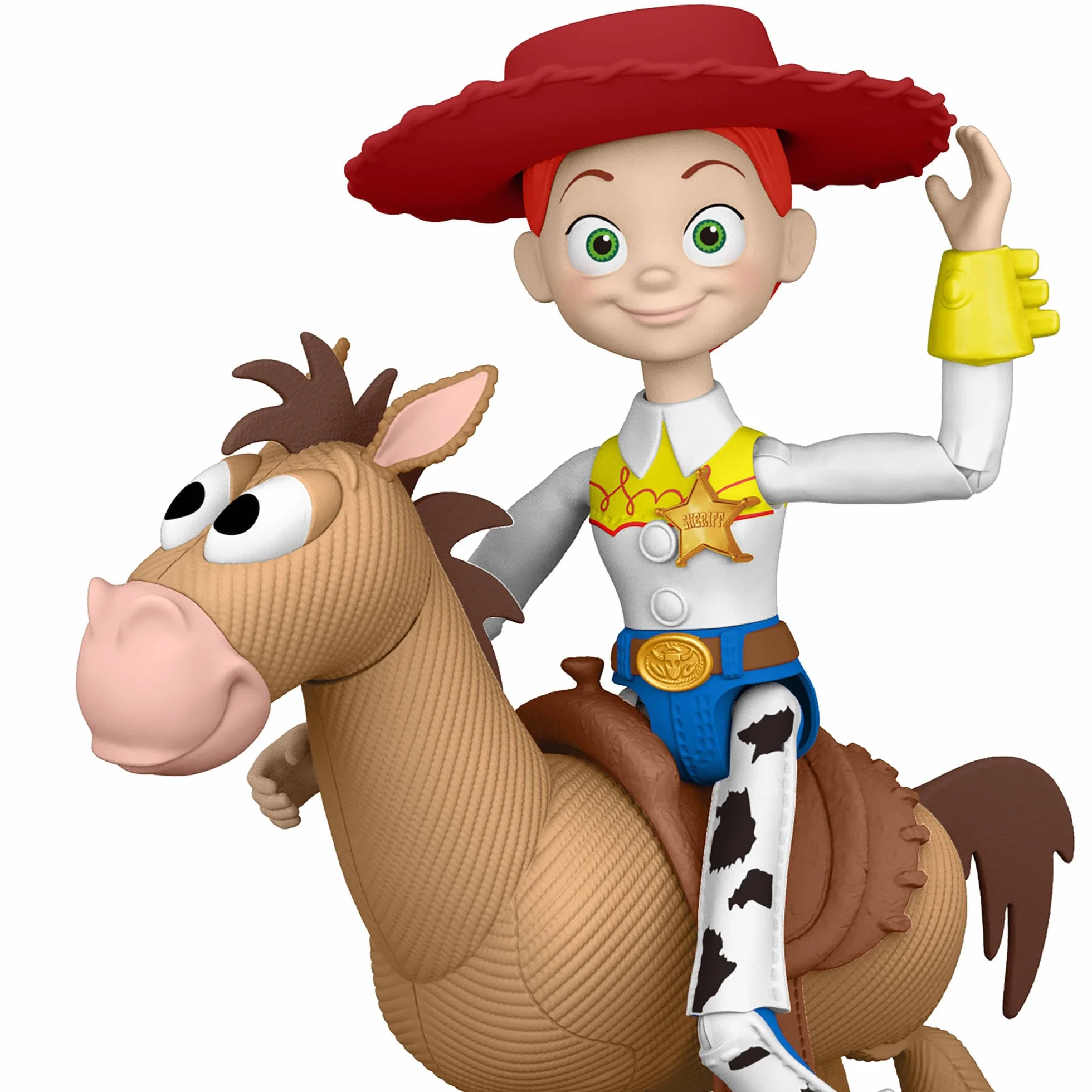 Mattel Disney Pixar Toy Story 5 Pack 2 Figuras de acción articuladas 17,78 cm Jessie y Perdigón JKV21