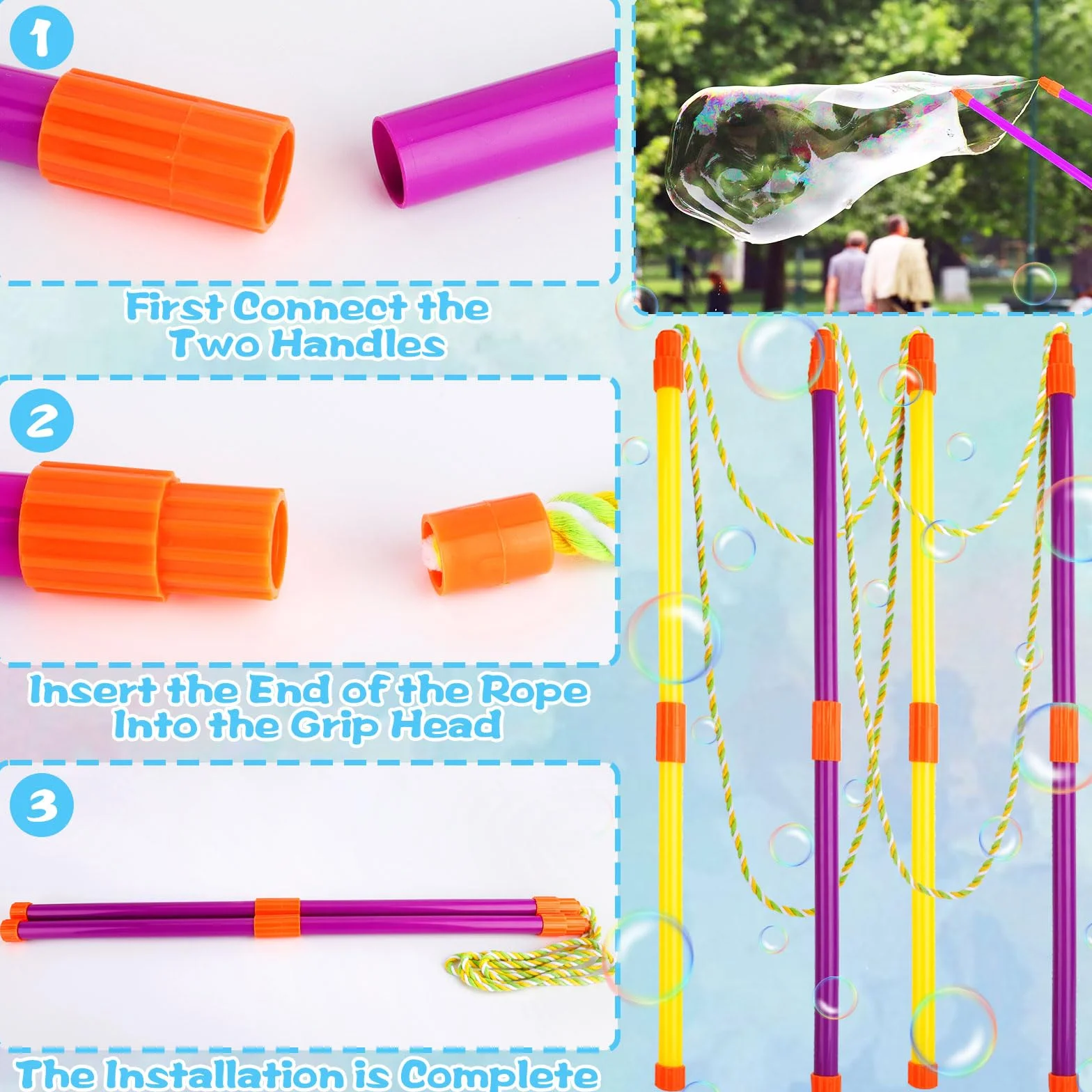 32Pcs Kit de Soplado de Burbujas, Kit de Varita de Burbujas, Juego de Burbujas de Jabón, Kit de Burbujas de Jabón para Actividades al Aire Libre, Fiestas de Cumpleaños, Juegos Infantiles
