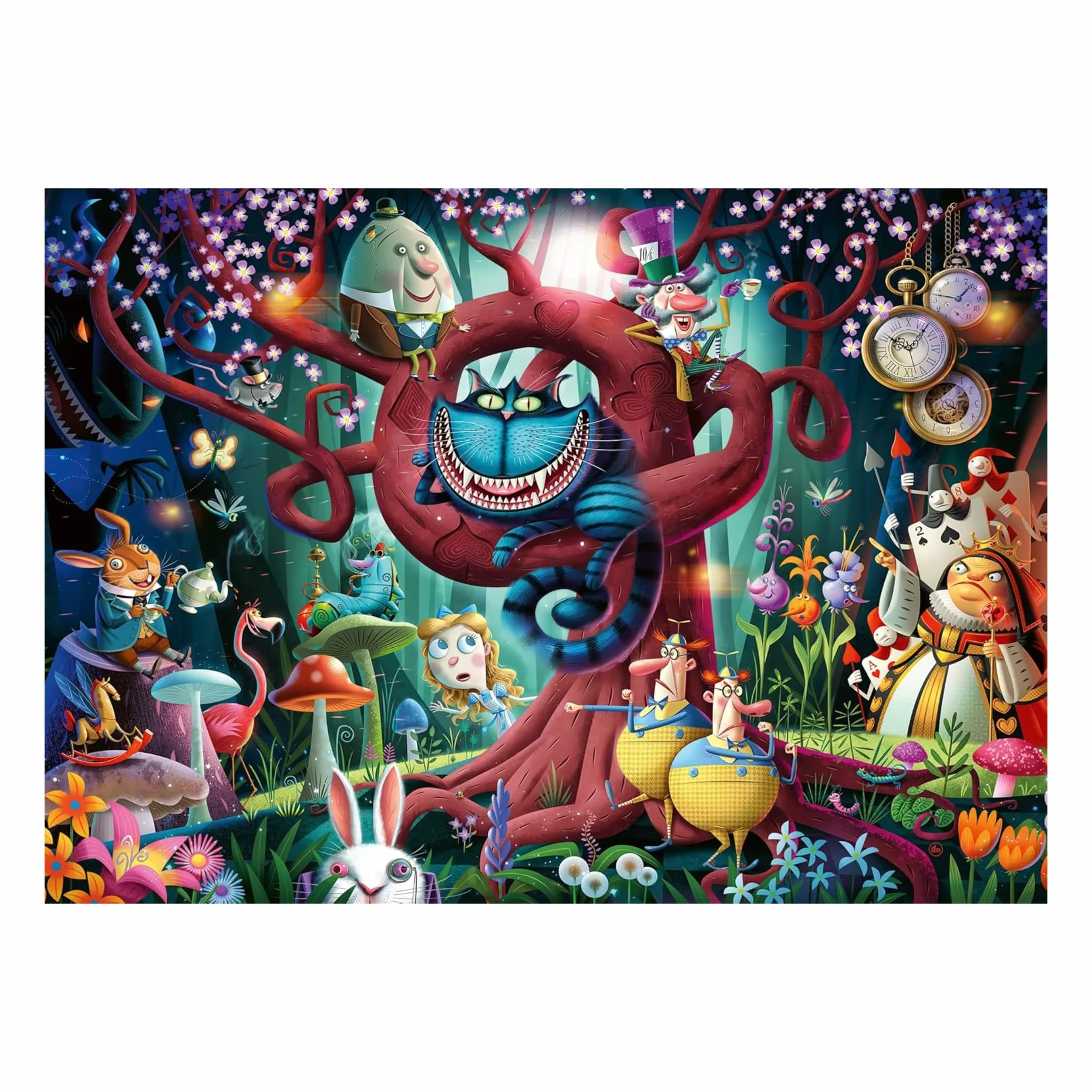 Ravensburger - Puzzle 1000 Piezas Todos Estan Locos Aquí | Puzzle Adultos | Rompecabezas Adultos | para Toda La Familia | 70x50 Cm | Regalo Adulto