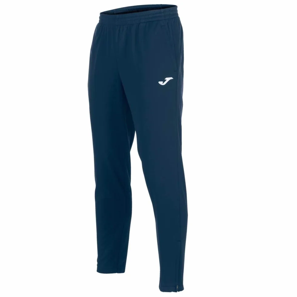 Joma Pantalón Largo Deportivo Hombre Elba con Cremallera, Bolsillos y Cintura Elástica