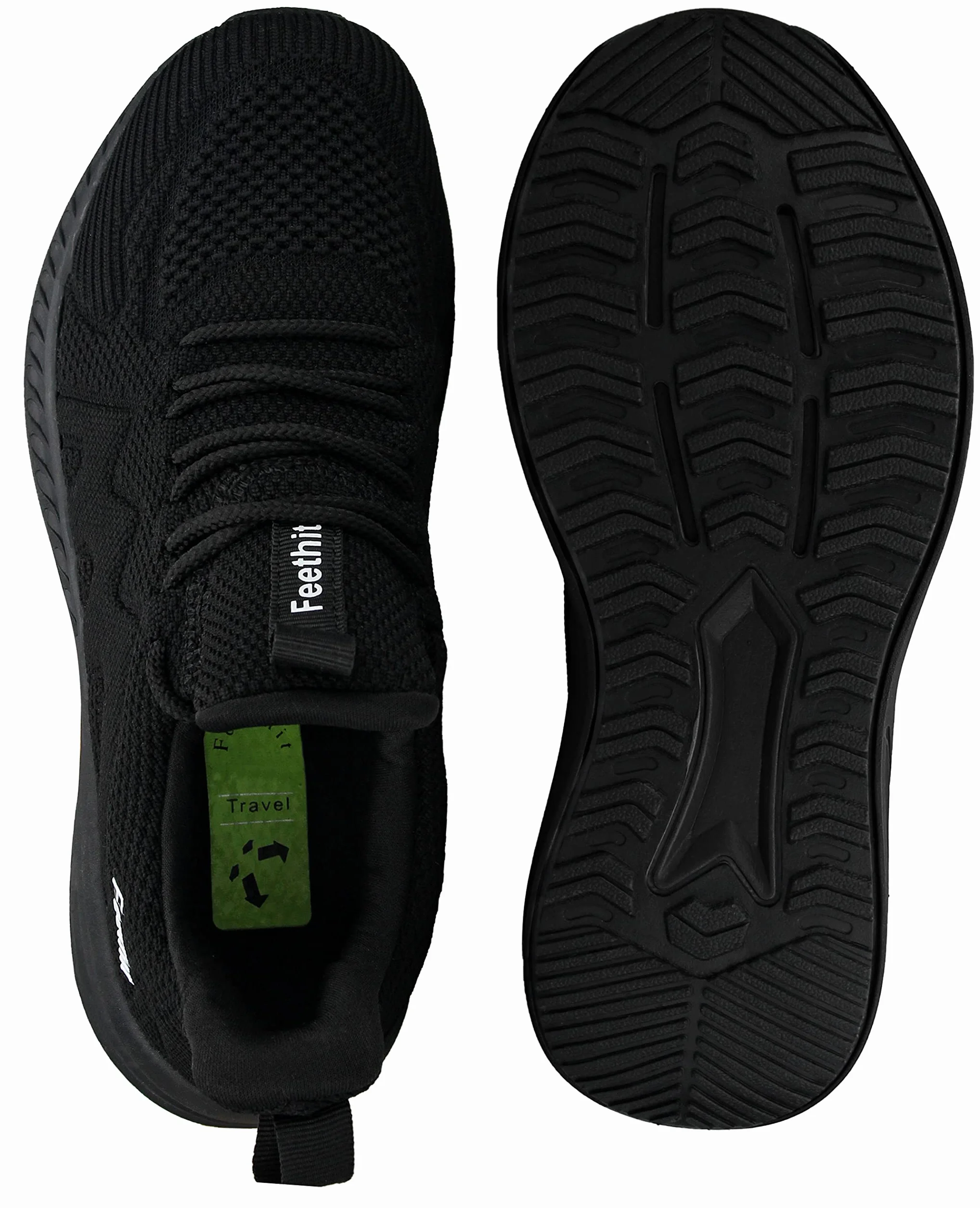 Feethit Zapatillas de Running Hombre Ligeras Transpirables Deportivas