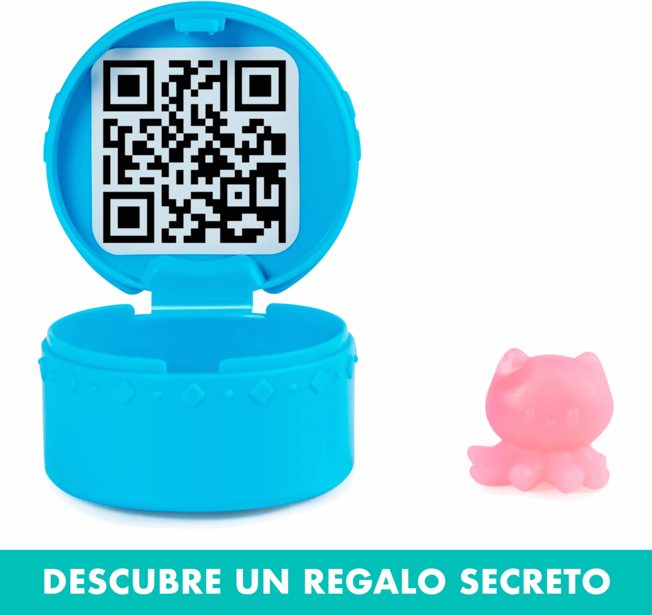 LA CASA DE MUÑECAS DE GABBY - Piscina con Figura de Gabby y Siregata, Colas de Sirena que Cambian de Color y Accesorios de Piscina - 6067878 - Juguetes Niñas 3 Años + Regalo Niña 3 años +