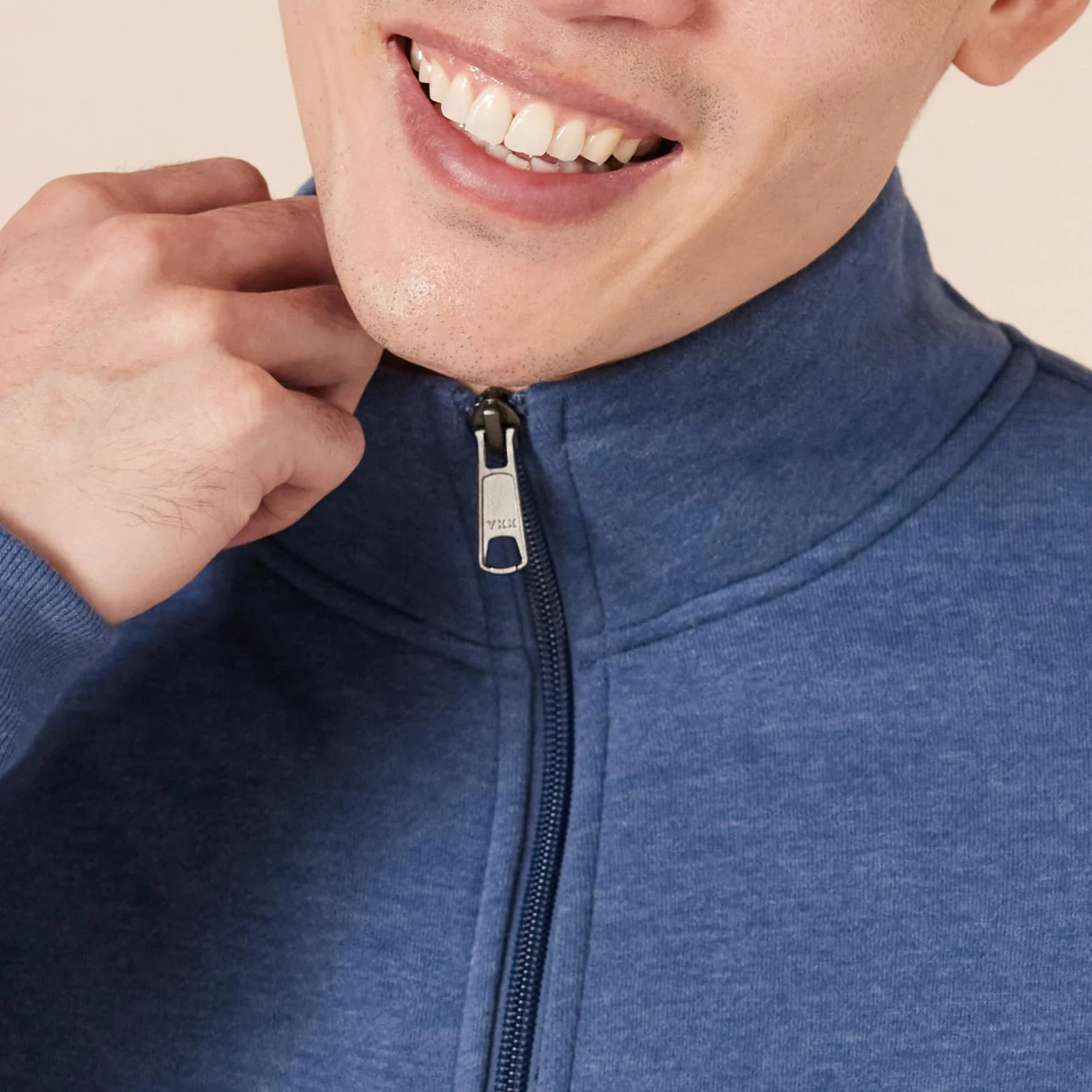 Amazon Essentials Sudadera Forro Polar Cremallera Cuello Semicisne Corte Estándar Peso Medio Hombre