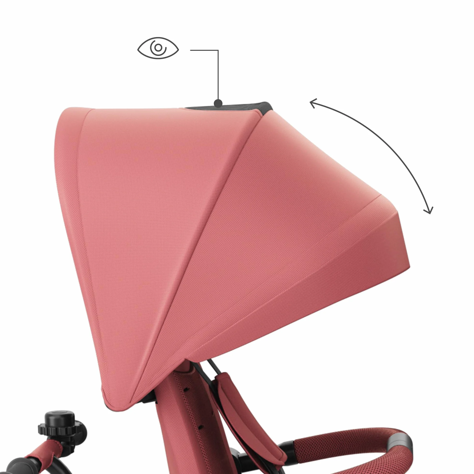 Kinderkraft Aston 2 Pro Triciclo Evolutivo, Bicicleta Sin Pedales, Bicicleta Bebe, para Niños, Cinturón, con Accesorios, Portavasos, Cesta, 9 Meses a 25 kg, Rosa