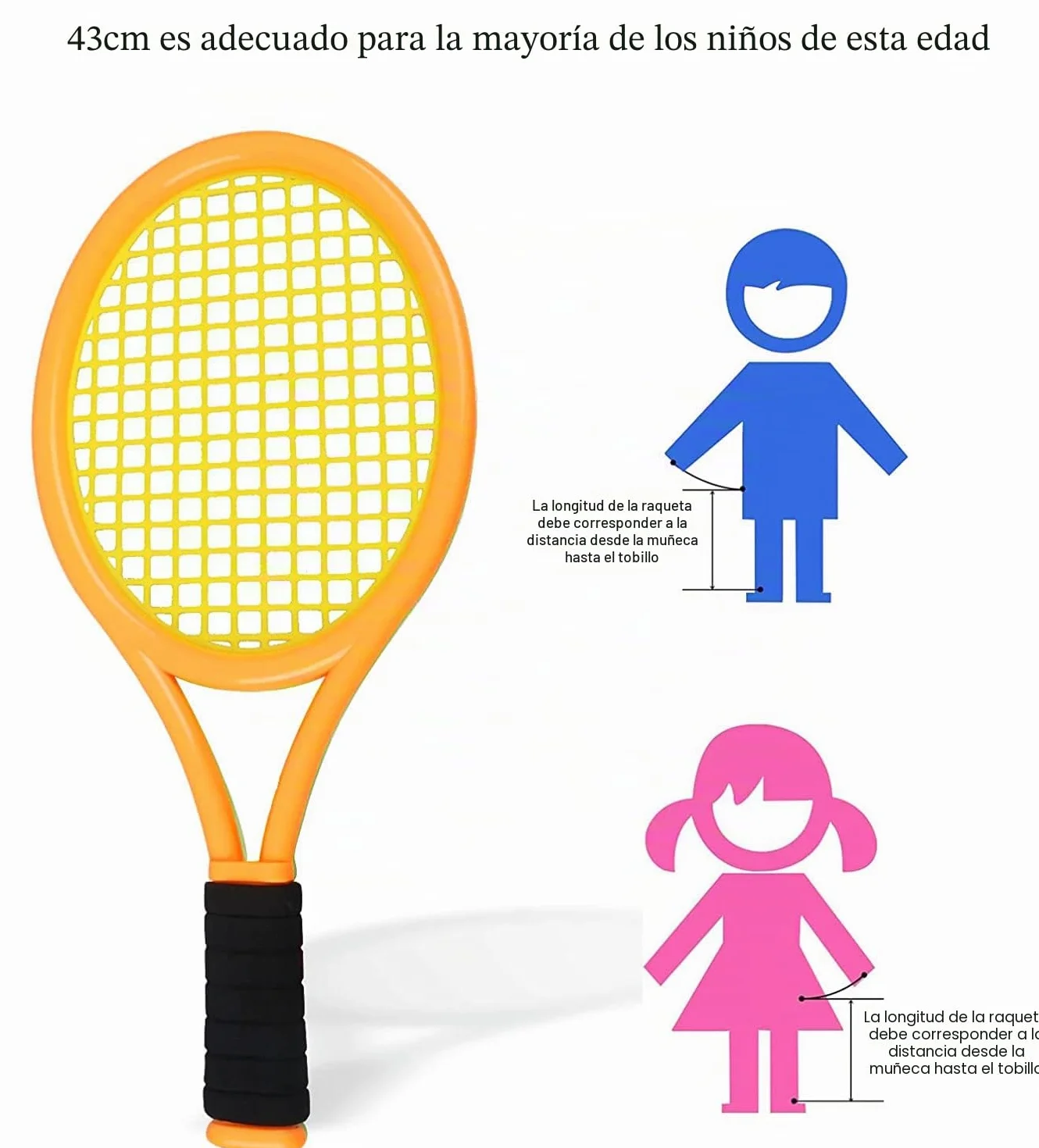 Juego de Raquetas de Tenis para niños, de 17 Pulgadas, con 4 Pelotas Suaves y 6 Volantes de bádminton para niños pequeños, Deportes en Interiores y Exteriores