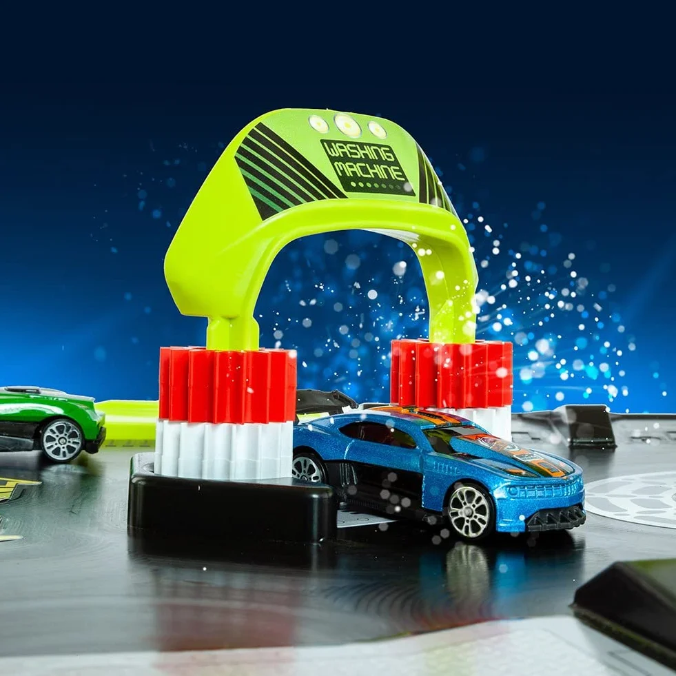 M MOLTO Super Parking Infantil 5 Plantas 24 Plazas Aparcamiento Garaje Coches Juguete Niños +3 Años