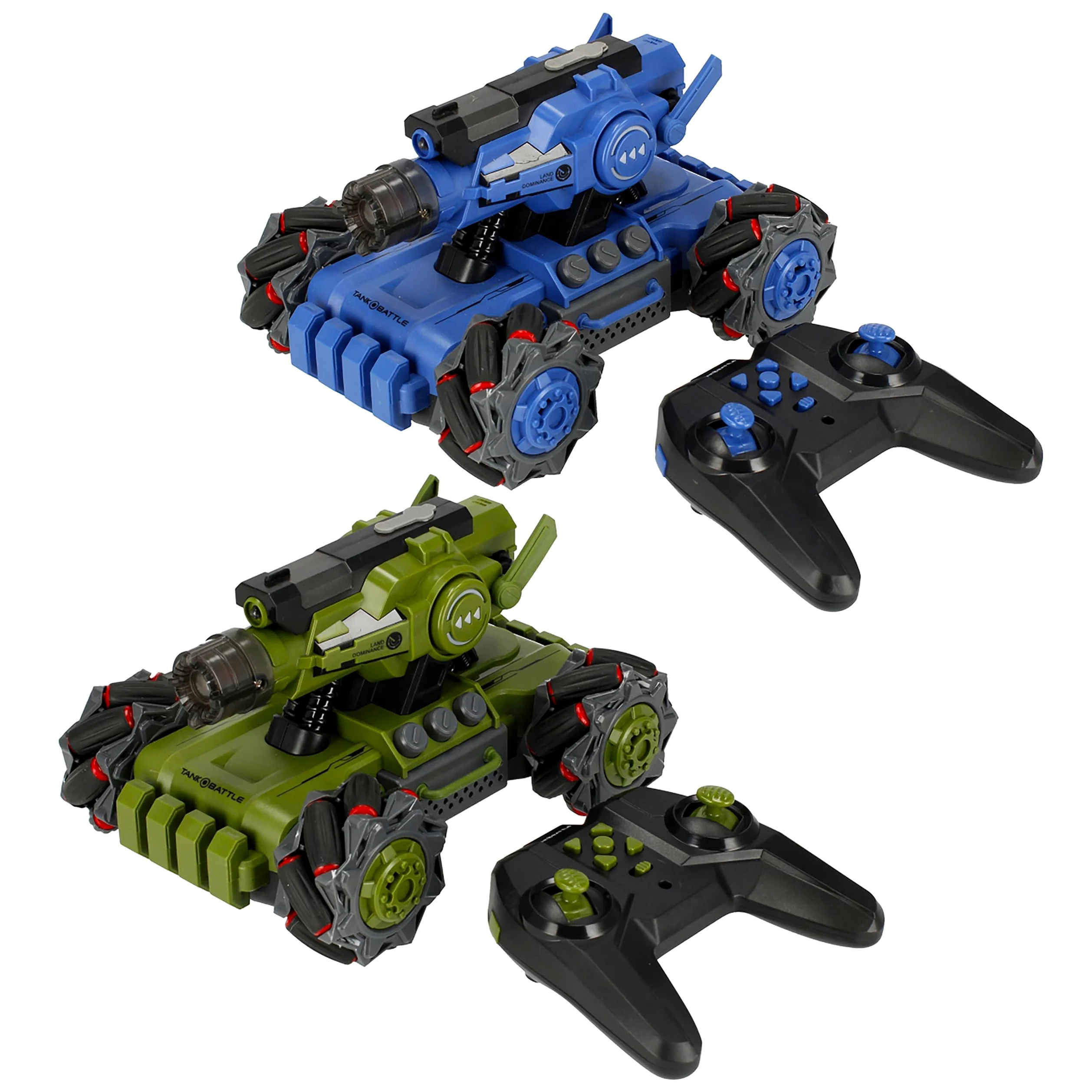 sarcia.eu Tanque teledirigido, de Agua - 2pcs. Mega Creativo (Tanque teledirigido)