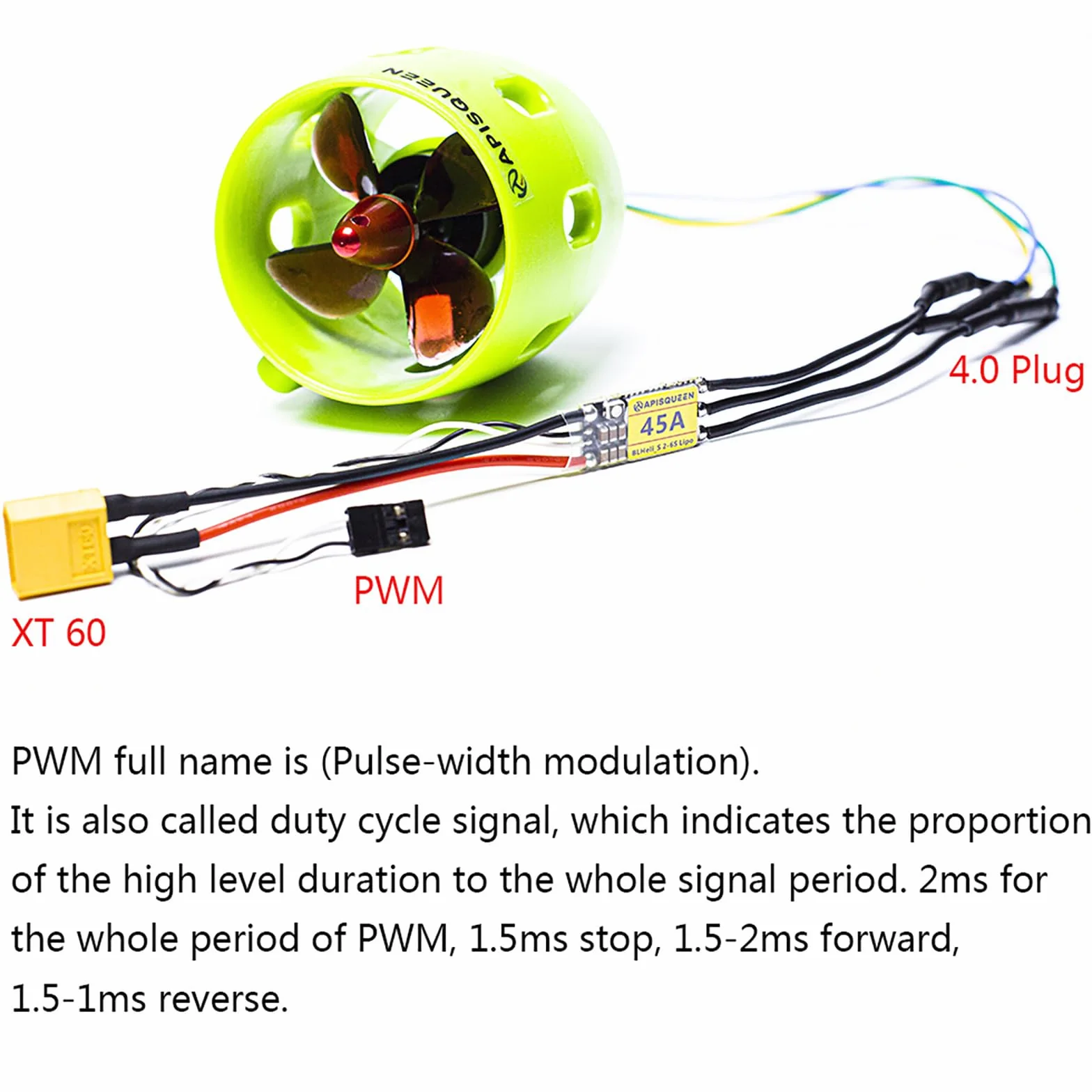 Juego de relojes subacuáticos U1 de 12 V ~ 16 V, con ESC y RC, fuerza de empuje de 7,5 libras, motor subacuático sin escobillas, para rov y barcos
