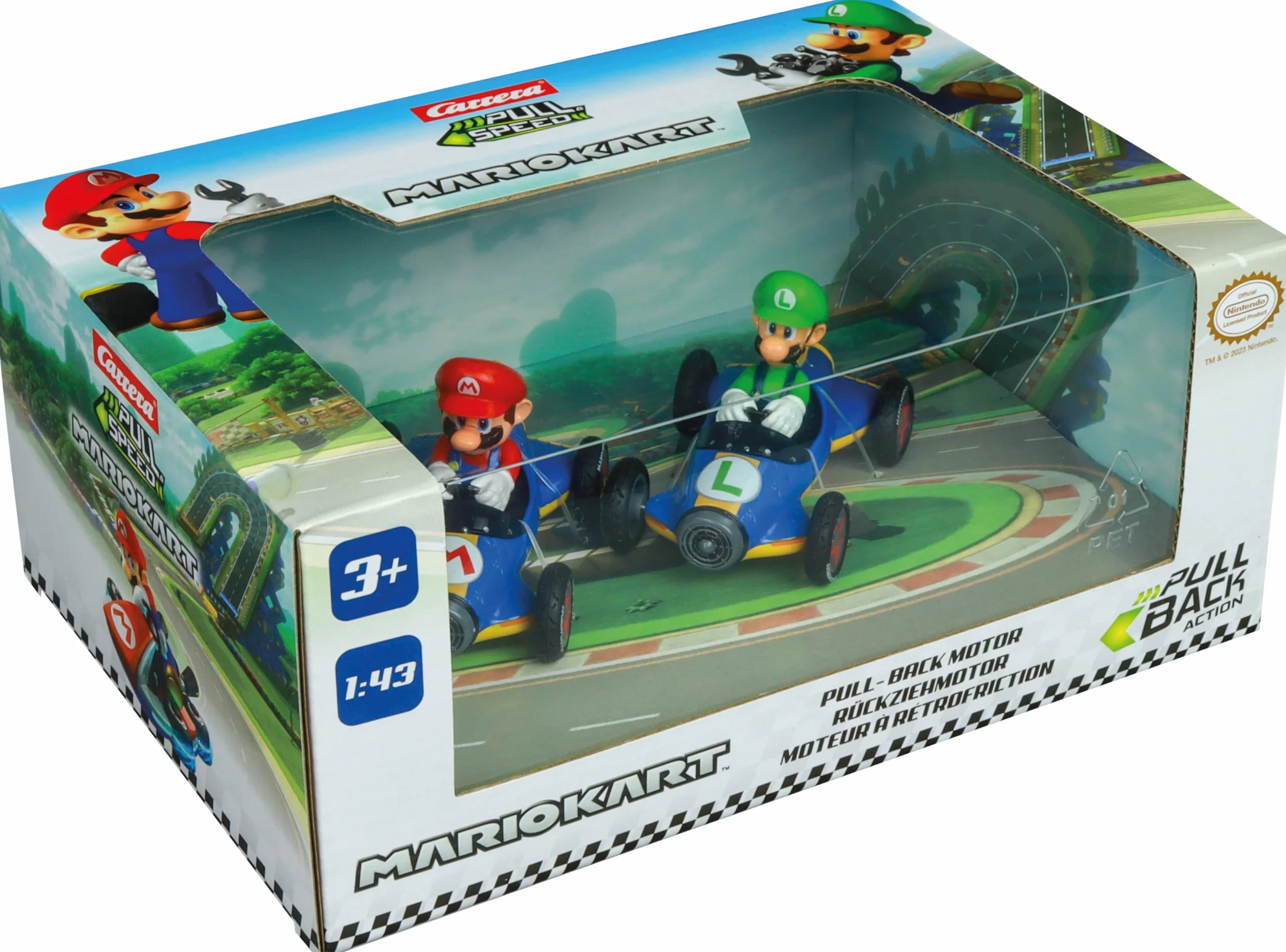Pull&Speed Mario Kart 8 "Mach 8" Twinpack