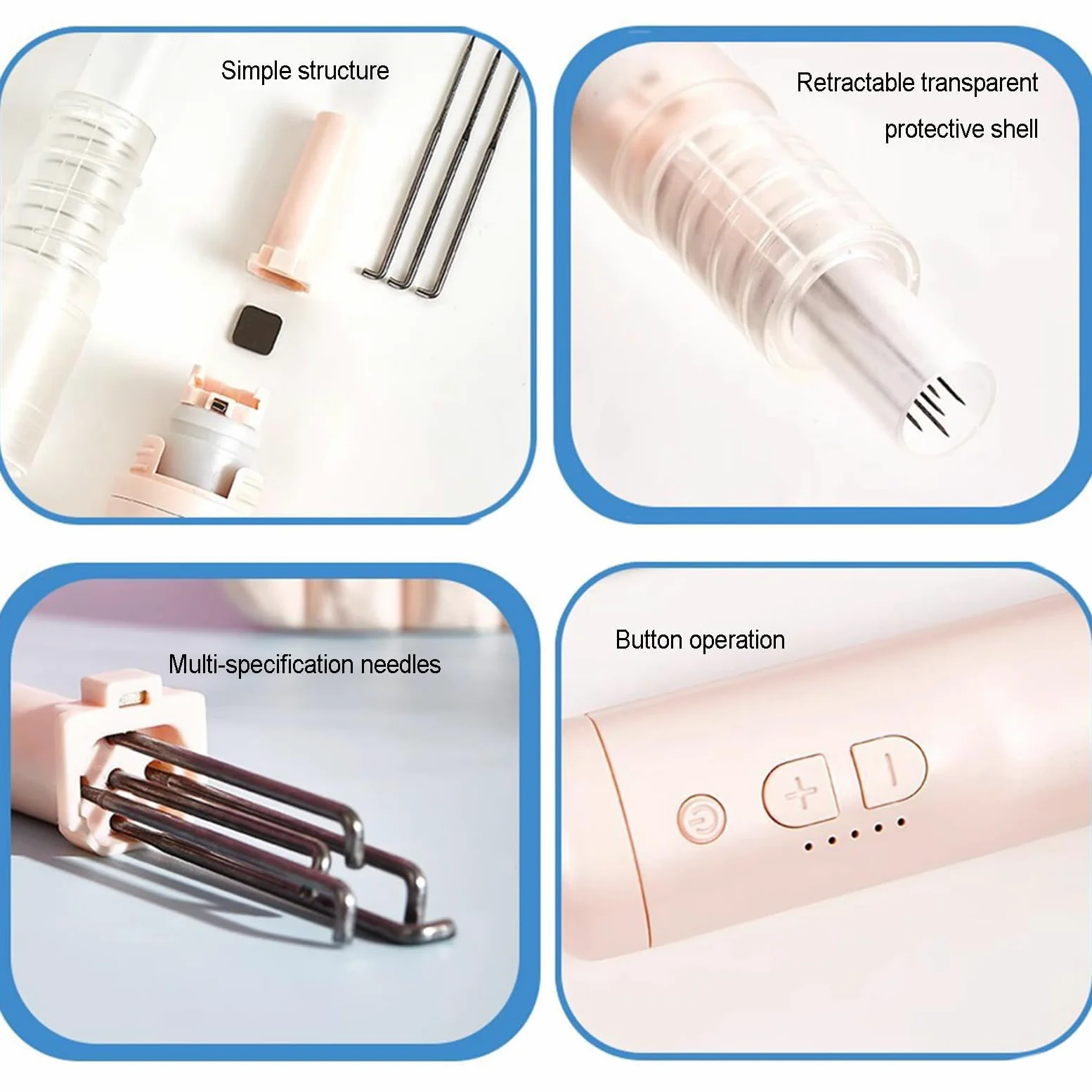 Herramienta eléctrica de fieltro de lana, recargable, con control de 5 velocidades, para pintura de lana y trabajos de fieltro