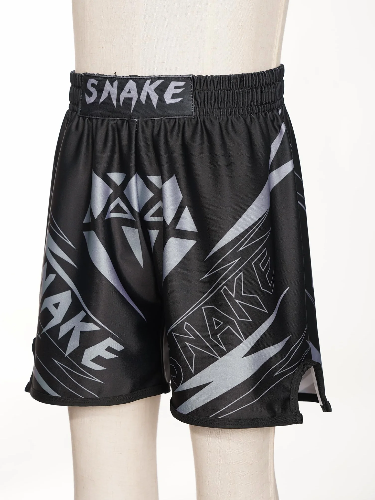 Pantalones cortos de boxeo para niño MMA Kick-Boxing Fitness Training Fight Deporte Kick Boxeo Entrenamiento Grappling Muay Thai Combat 3-16 años