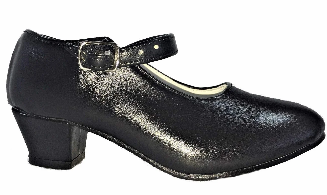 Buty Flamenco Sevillanas Damskie Czarny LBA