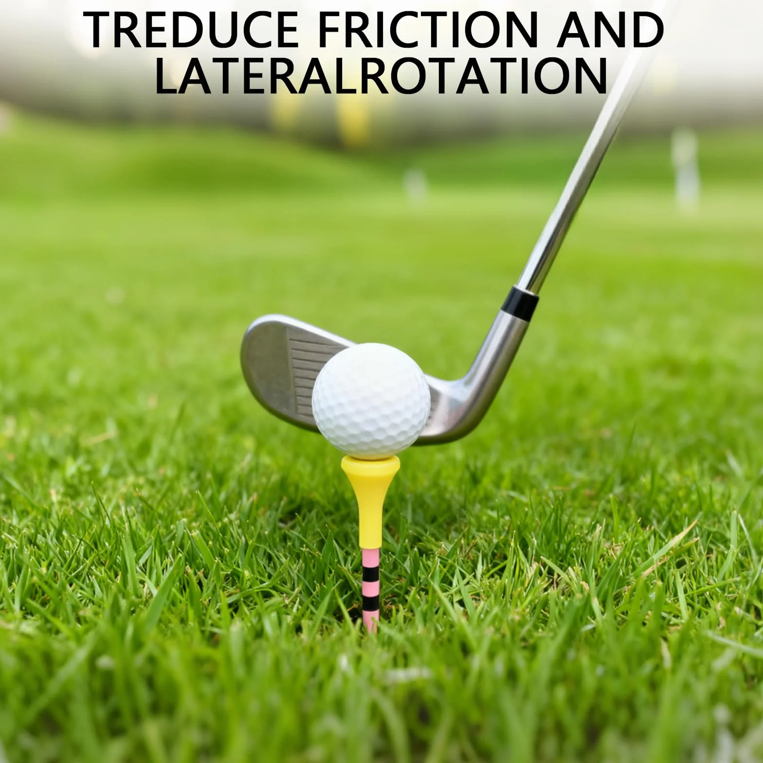Tees de Golf 83mm Reutilizables Plástico Colores Mezclados 50 Unidades