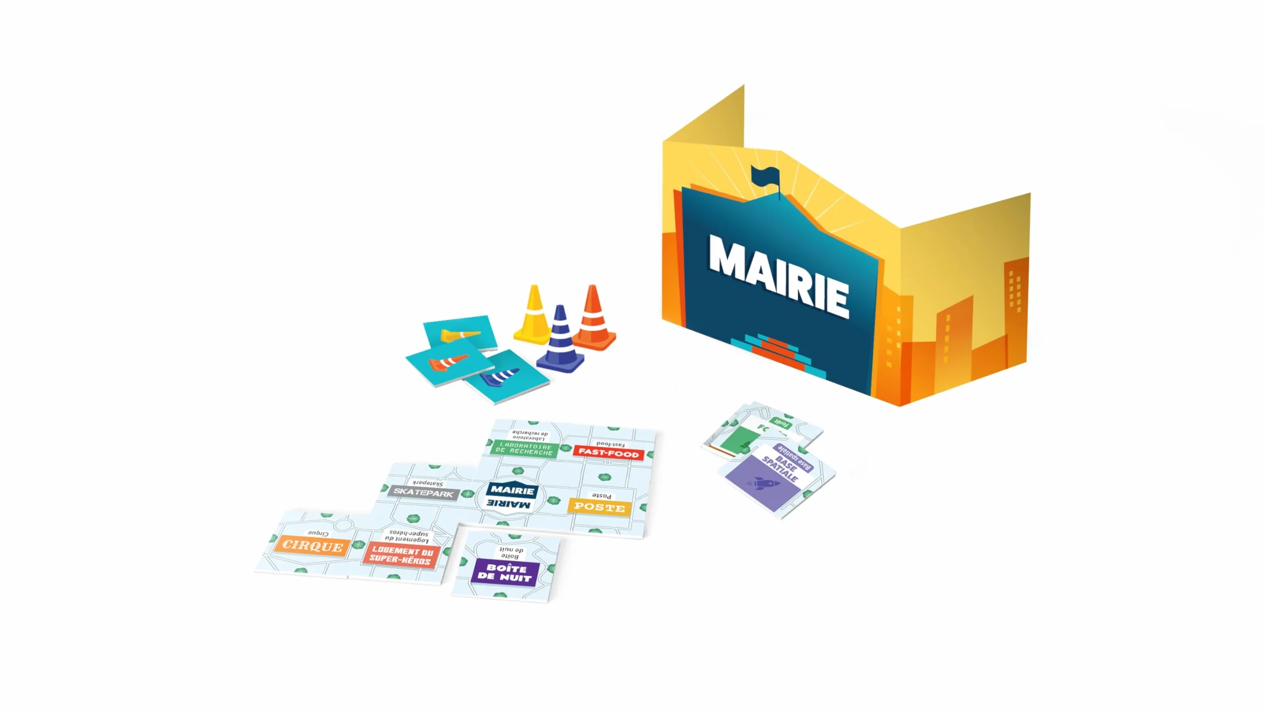 Bandjo! Link City – Juego de Mesa de Ambiente – Ideal para Amigos o Familiares – Cooperativo – Azulejos – A Partir de 8 años
