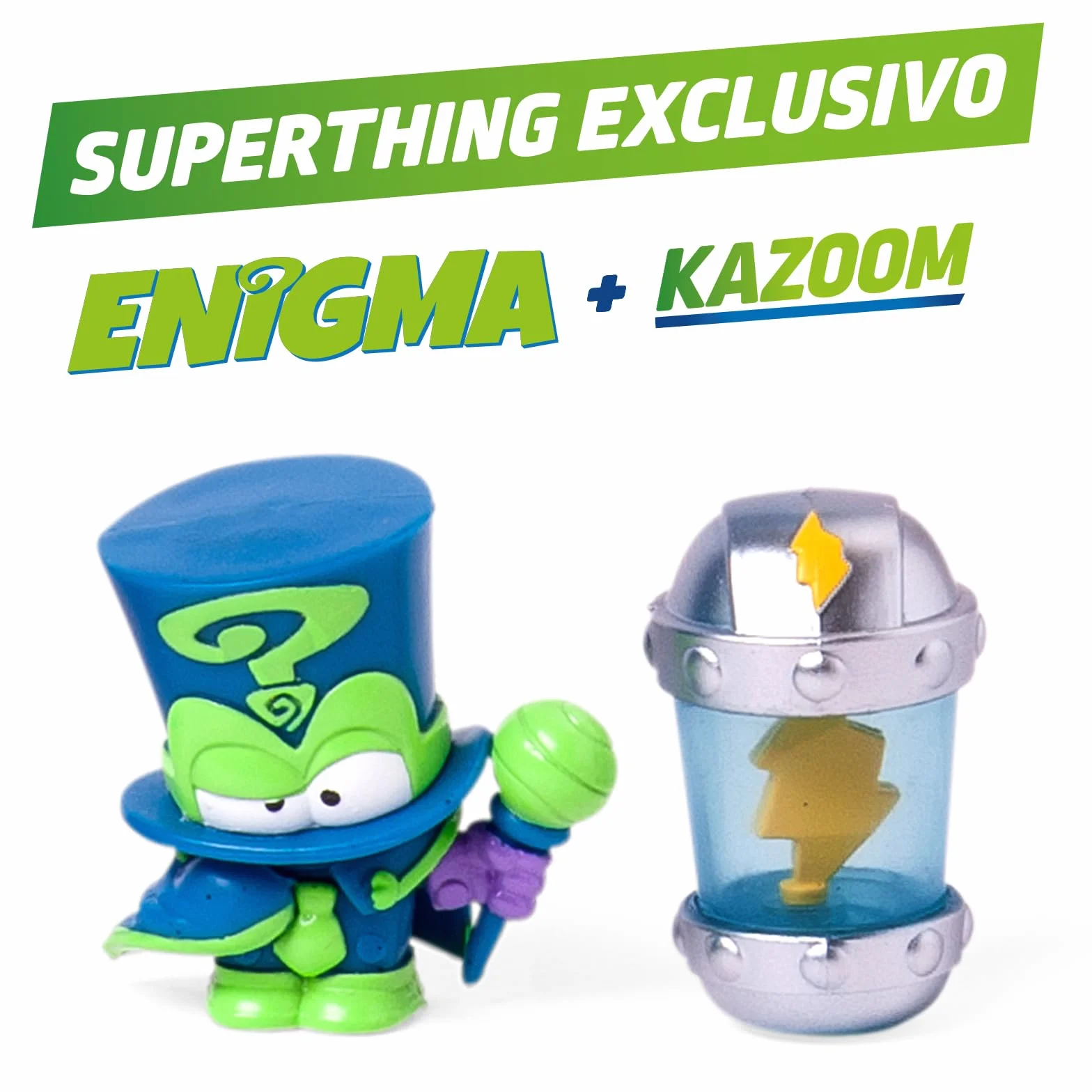 SUPERTHINGS KAZOOM Power Hidden Base Enigma - Guarida de Enigma Serie TV