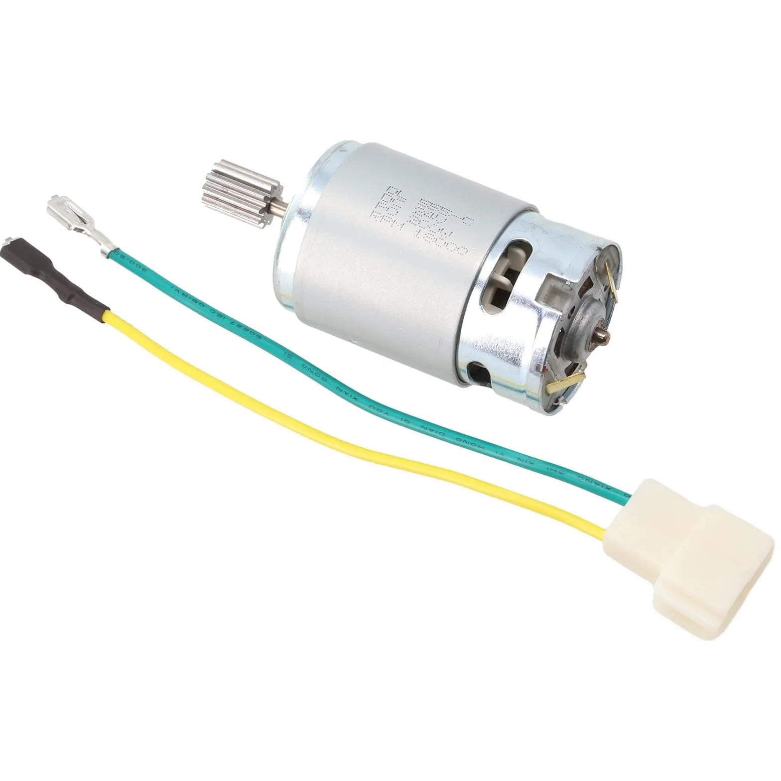 Motor de juguete eléctrico para niños 555 24 V de alta potencia Dl 555-c Kit de actualización con engranajes 18000 rpm rojo de larga duración (555 24 V 18000 10T)