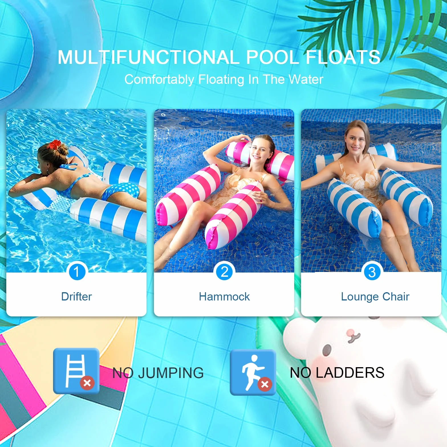 Colchoneta Piscina Adultos Hinchables para Piscina Flotadores Piscina Hamaca De Agua Colchonetas Inflables Piscina Colchoneta Playa Hinchable Hamaca Piscina Flotante Juguetes para Fiestas Océano