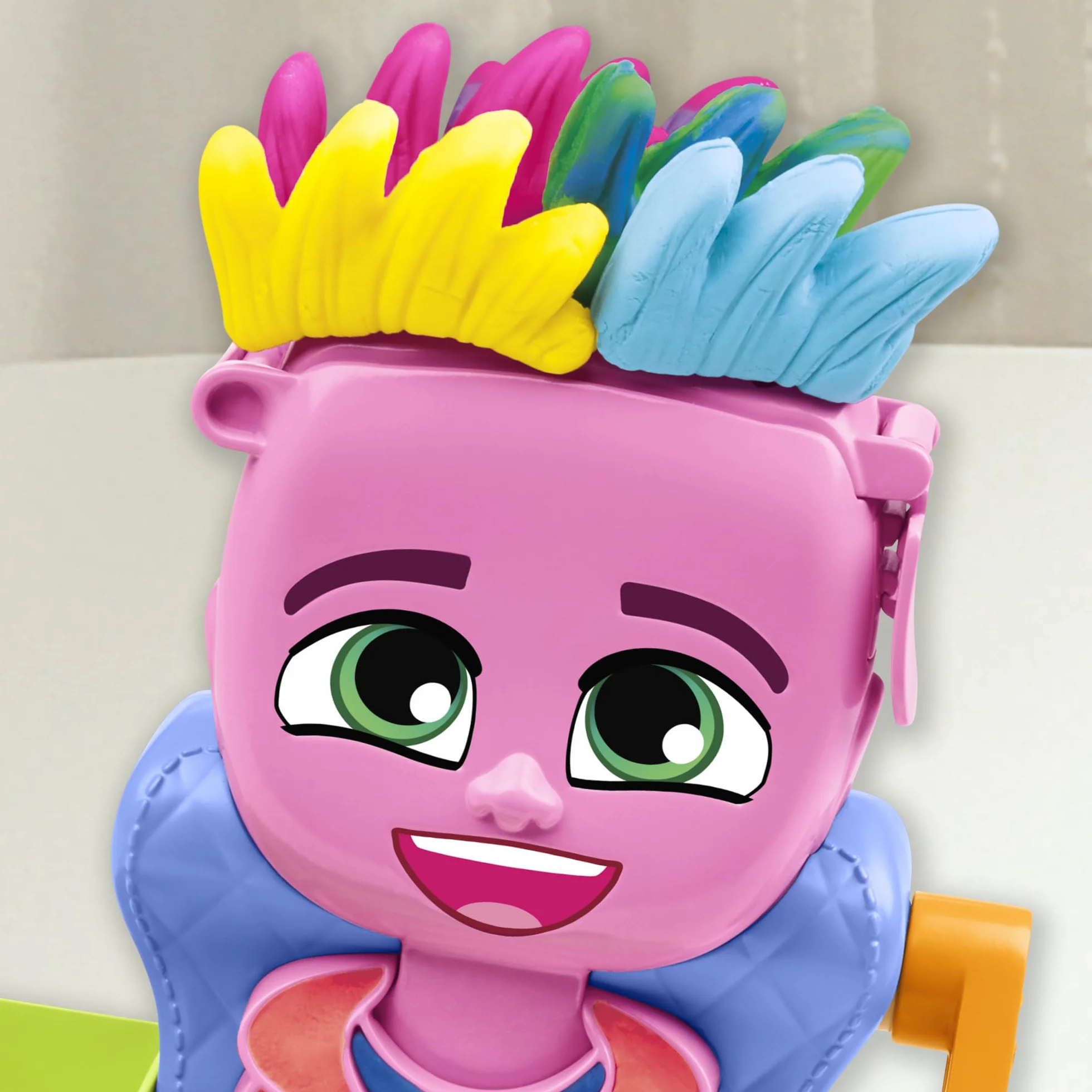 Play-Doh Hasbro Peluquería, Manualidades para Niñas y Niños a Partir de 3 Años, Set con Herramientas y 6 Botes de Plastilina de Colores, Regalo Creativo