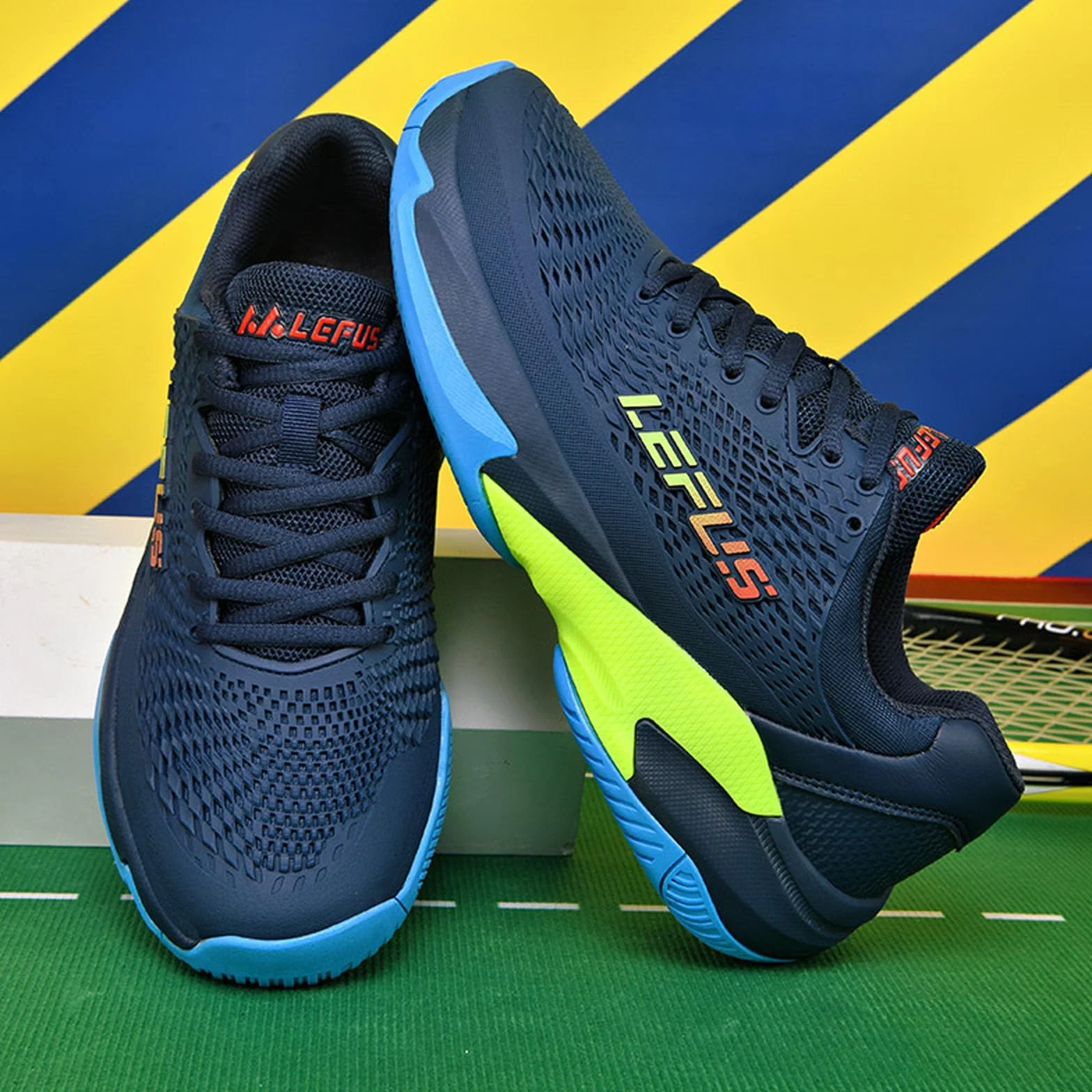 BLBK Zapatillas de Tenis para Hombre, Bádminton, Squash