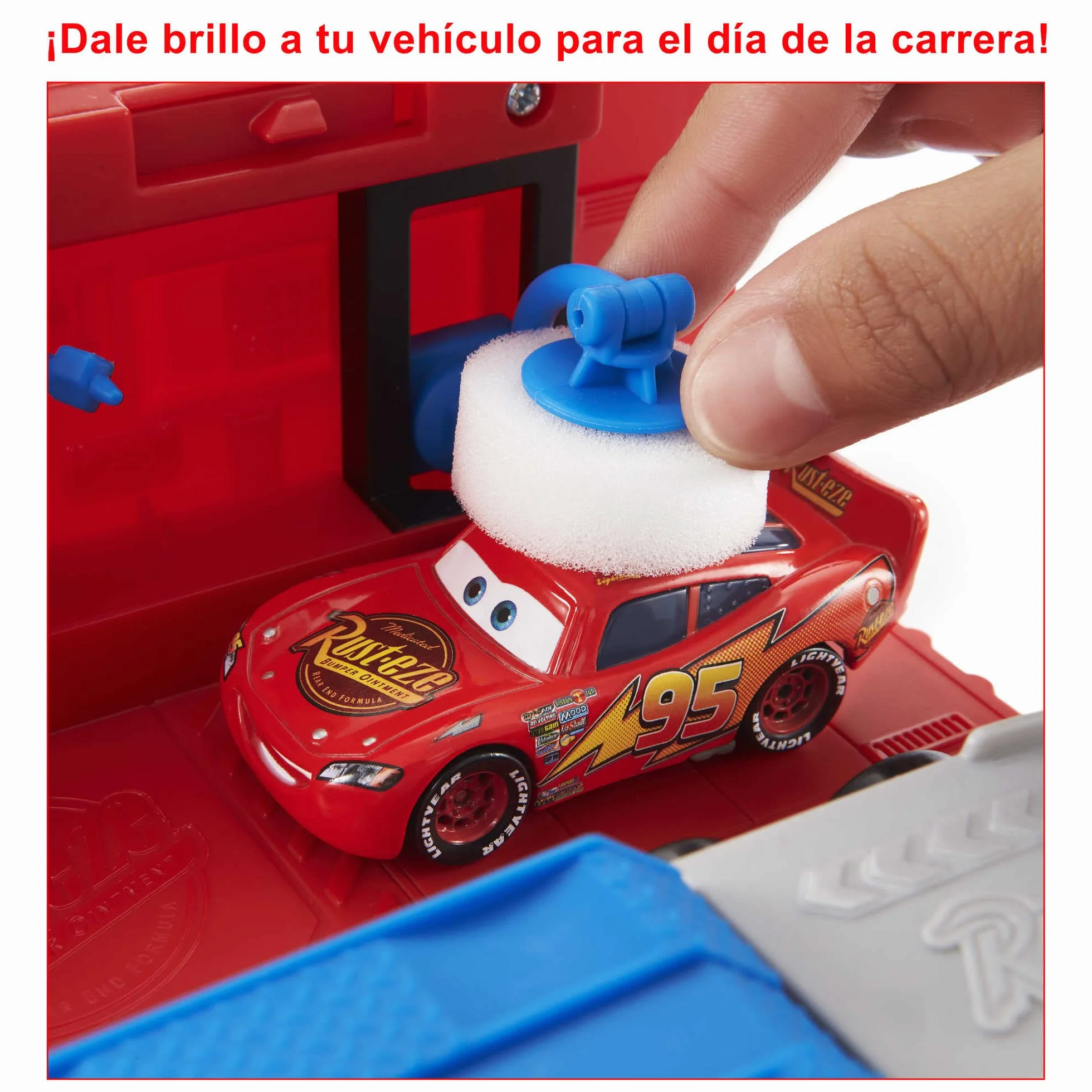 Mattel Cars Camión Mack convertible Pista para coches de juguete con lanzadores, regalo para niños +3 años (HDC75)