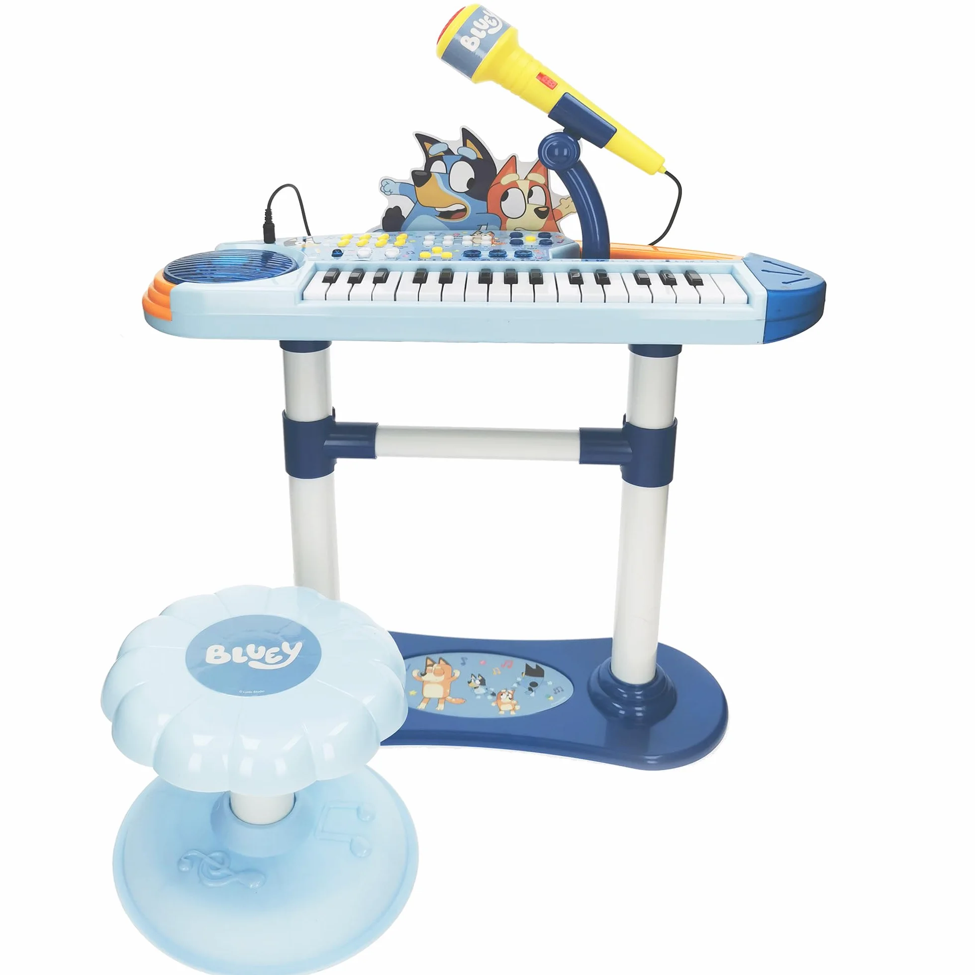 Organo con pie y banqueta Bluey (REIG 2448)