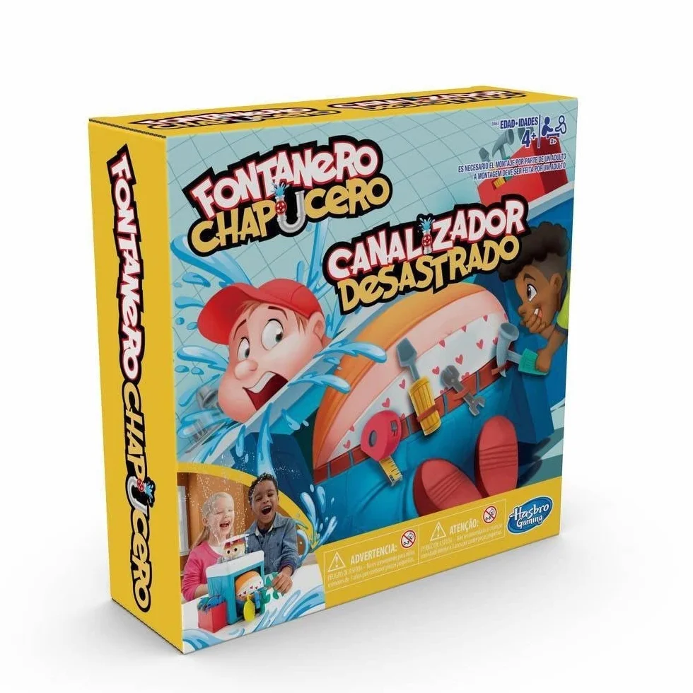 Hasbro Gaming E6553675 Fontanero Chapucero, Multicolor, Única