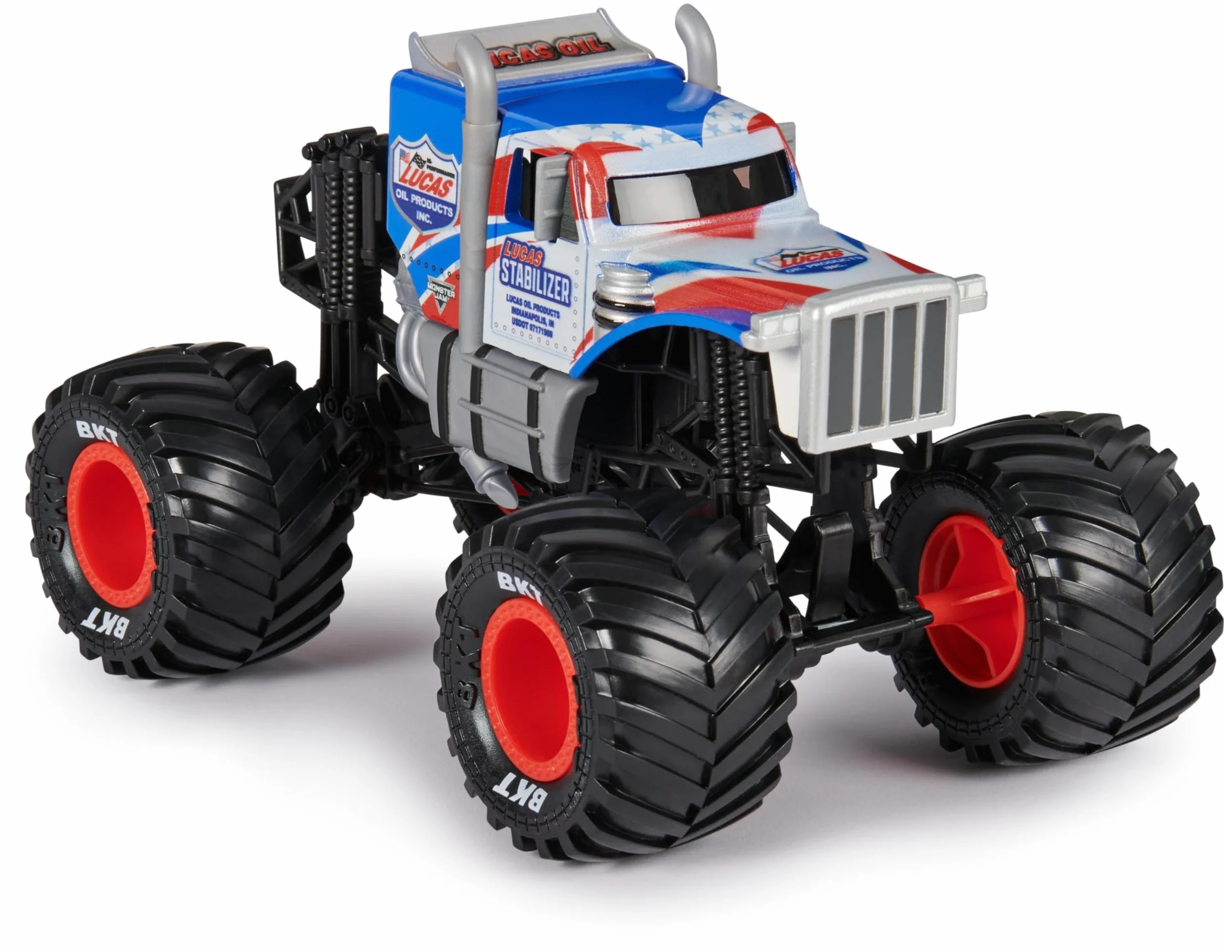 Monster Jam Coche Monster Truck Oficial Escala 1:24 Modelo Aleatorio Juguetes Niños 3 años+