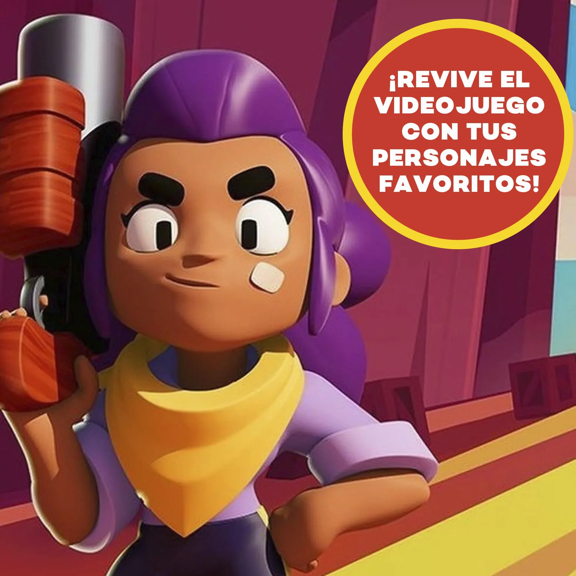 Bizak Monsterflex Brawl Stars Figura Mr.P Coleccionable 13 cm